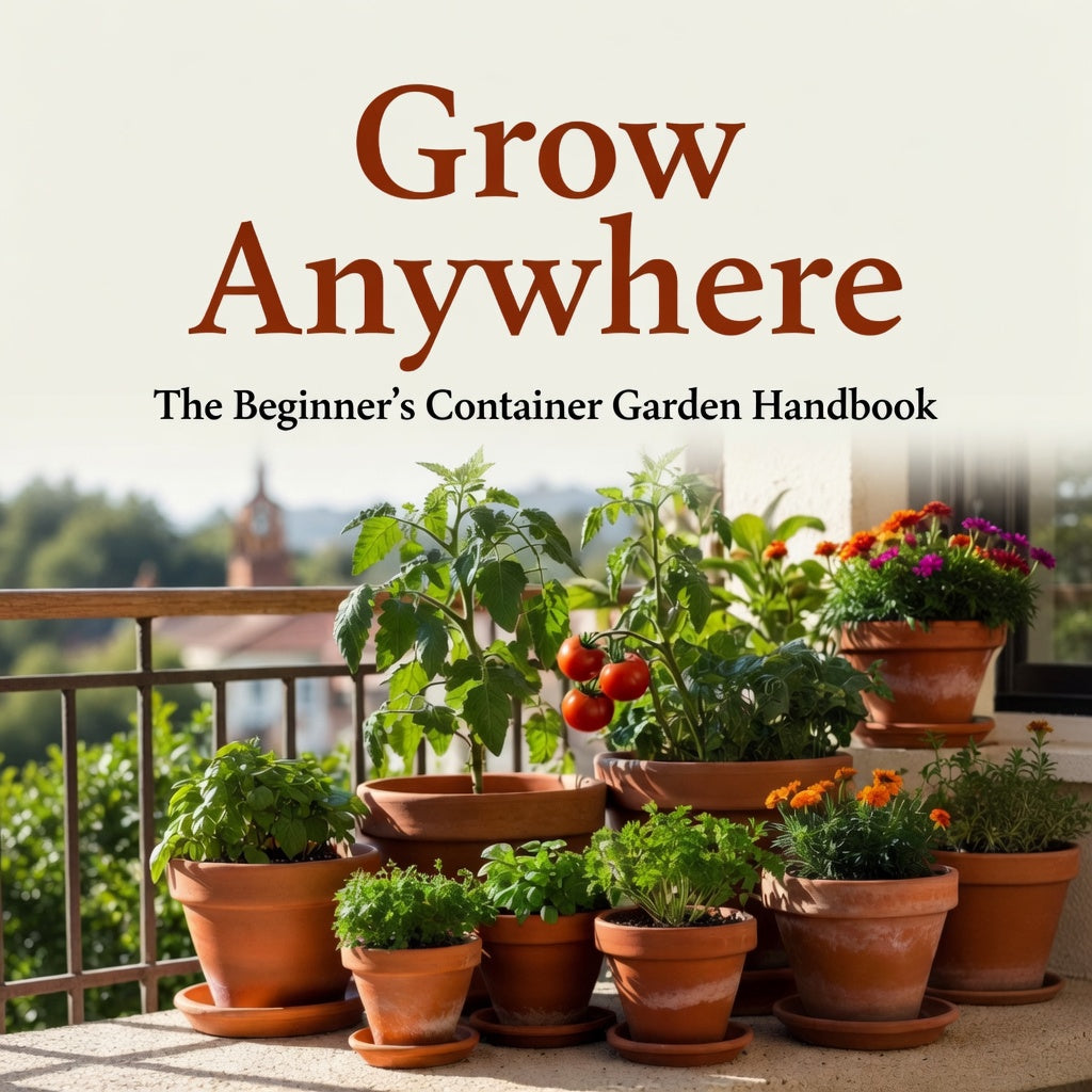Grow Anywhere: The Beginner's Container Garden Handbook