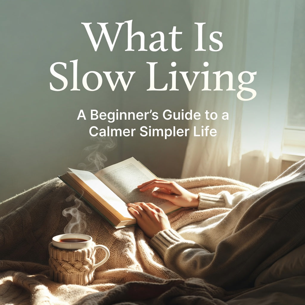 What Is Slow Living: A Beginner's Guide to a Calmer, Simpler Life