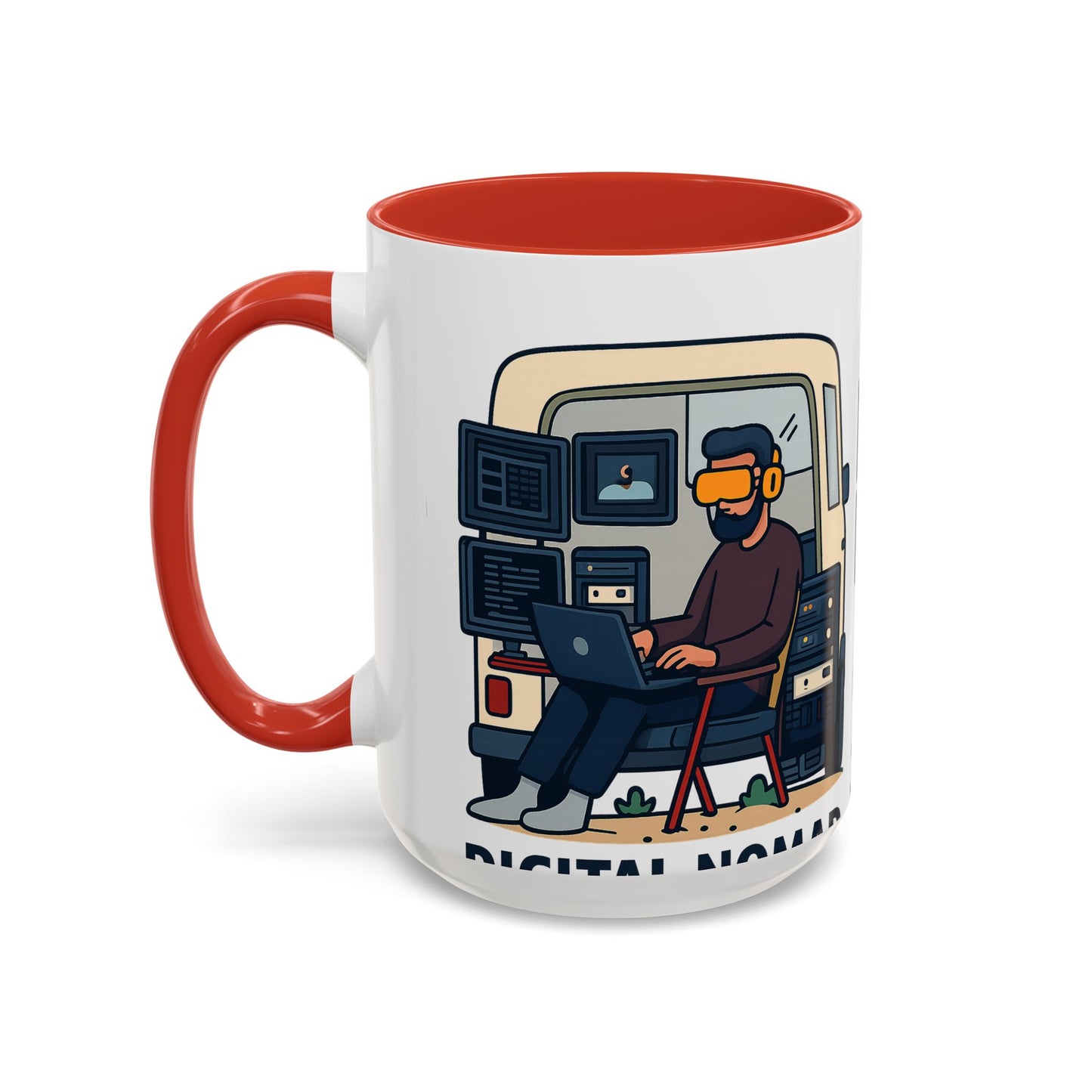Retro Camper Van Ceramic Coffee Mug, 11oz or 15oz