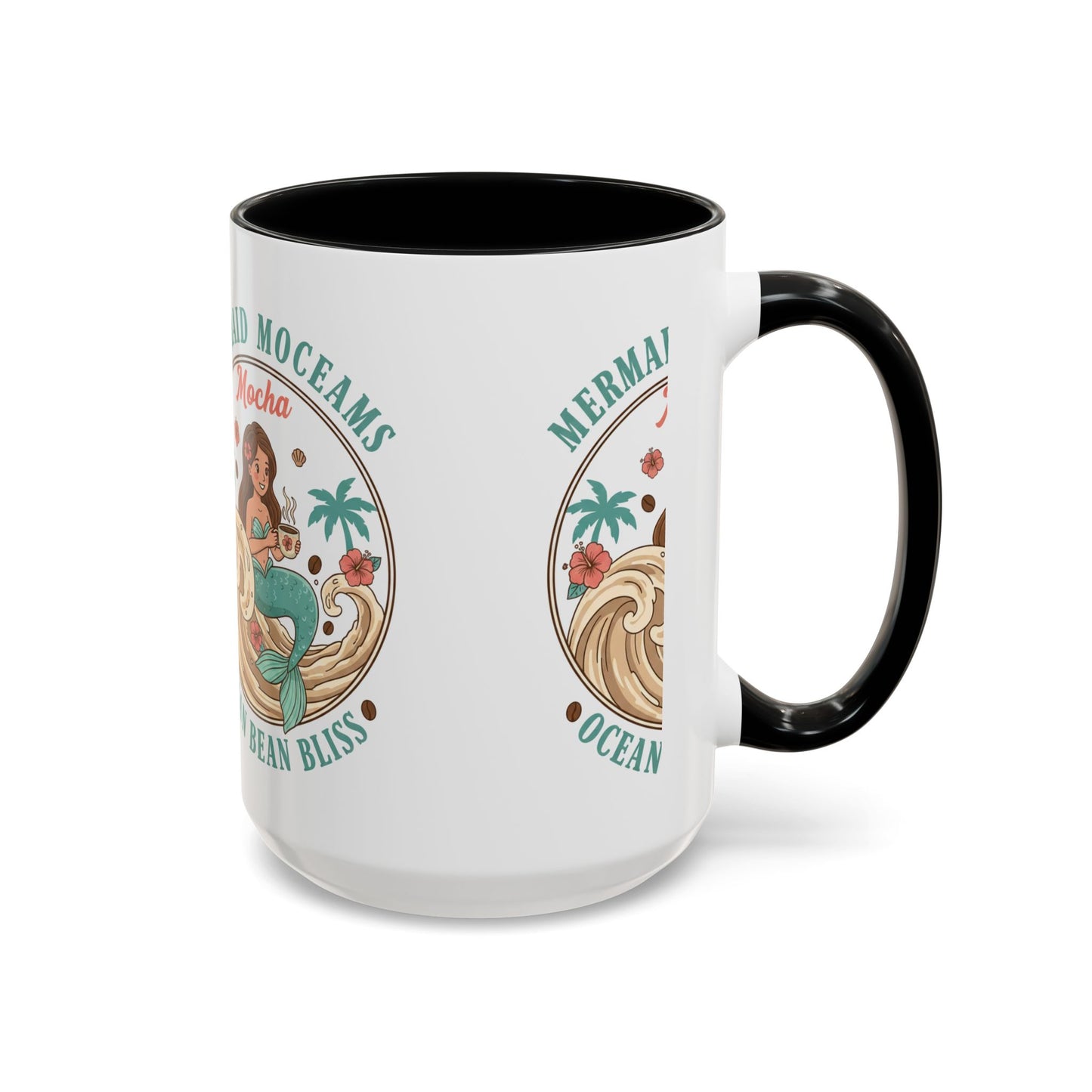 Tropical Palm Ceramic Coffee Mug | Paradise Awaits Beach Gift