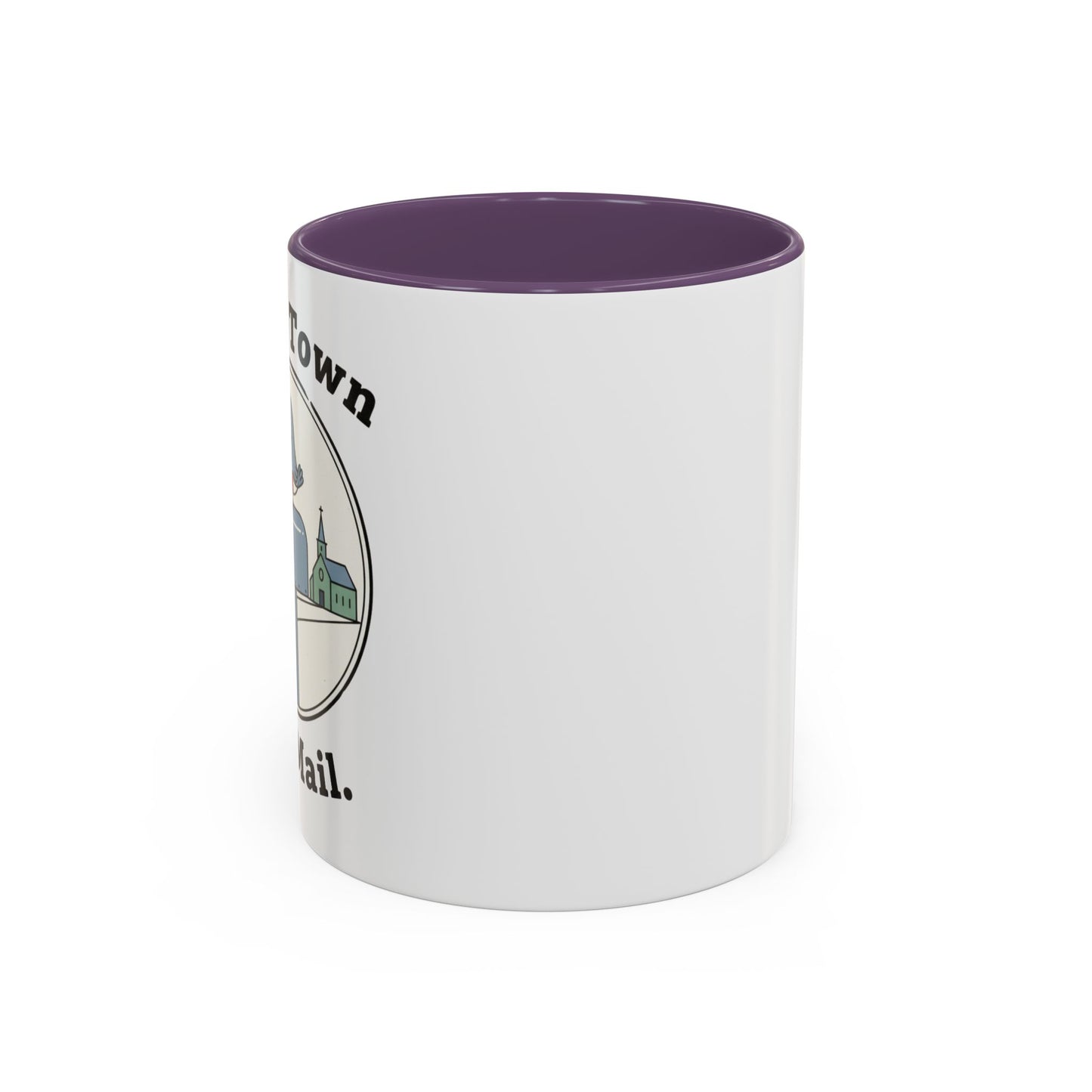 Town Reunion Ceramic Coffee Mug | Vintage Small Town Gift