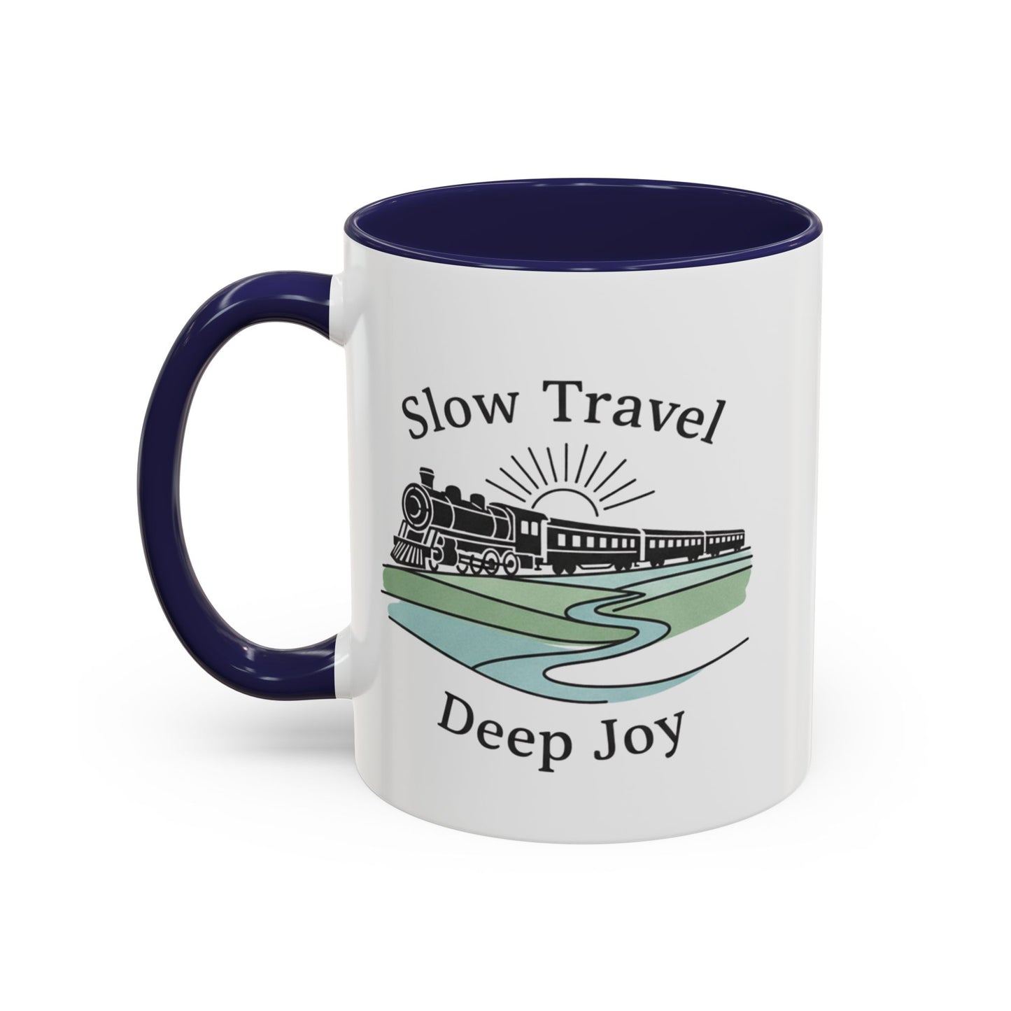 Vintage Camper Road Trip Ceramic Coffee Mug | 15oz Camping Gift