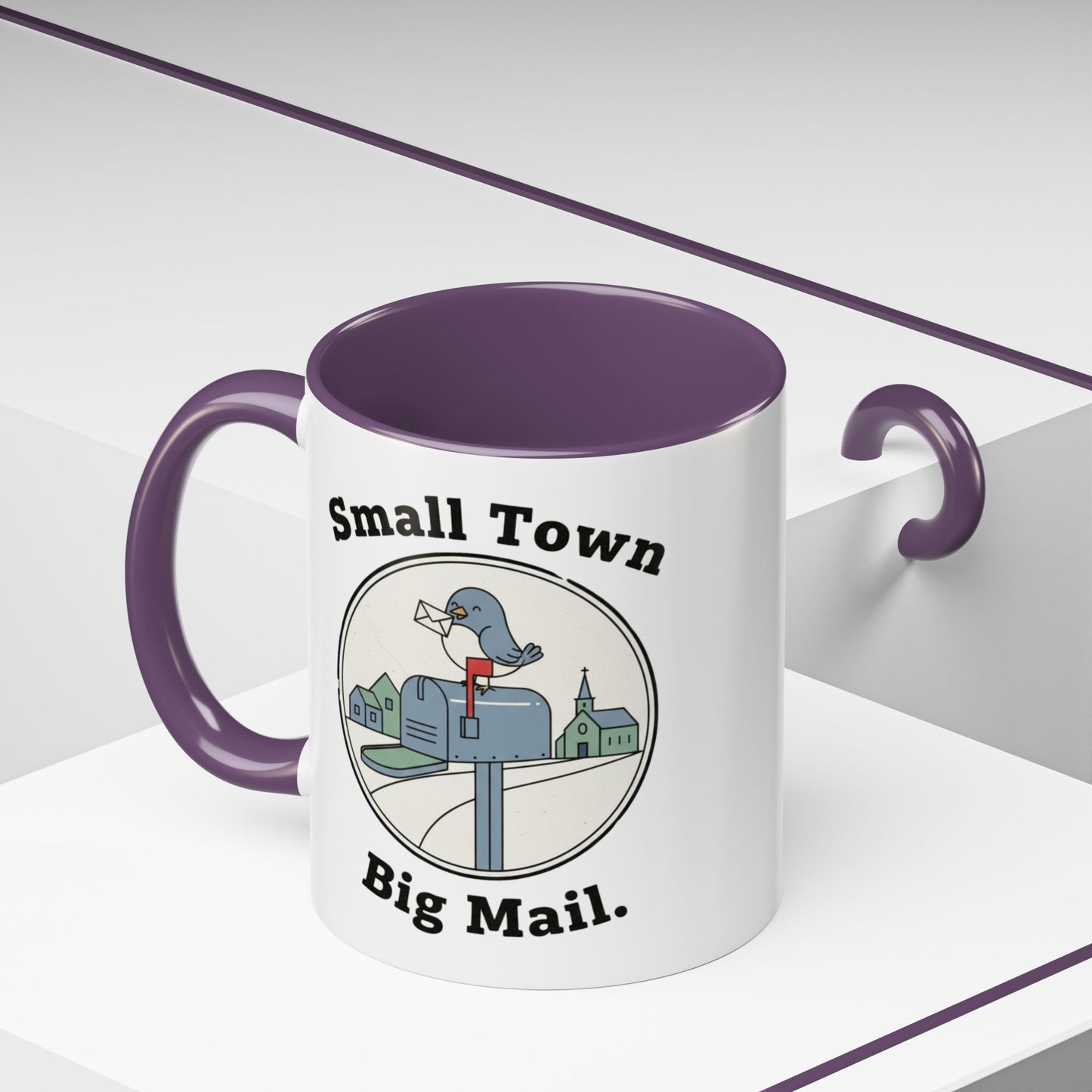 Town Reunion Ceramic Coffee Mug | Vintage Small Town Gift