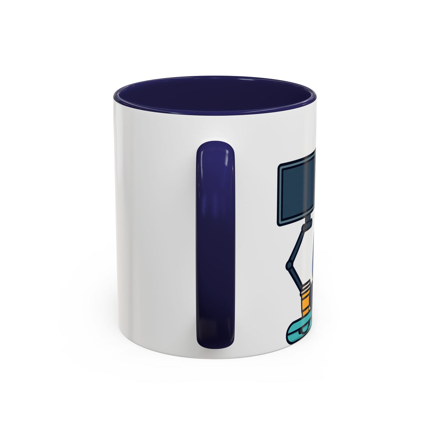 Island Podcast Coffee Mug Tropical Podcaster Illustration Ceramic Accent Mug
