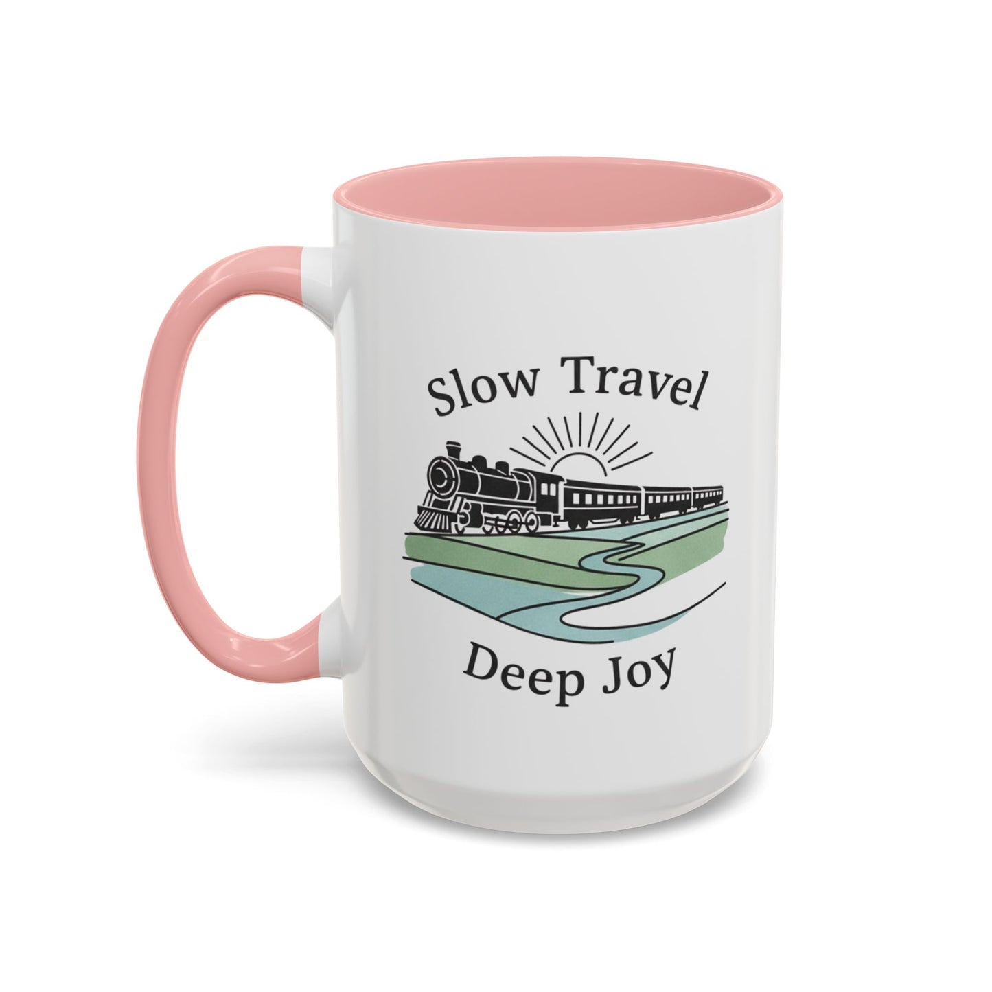 Vintage Camper Road Trip Ceramic Coffee Mug | 15oz Camping Gift