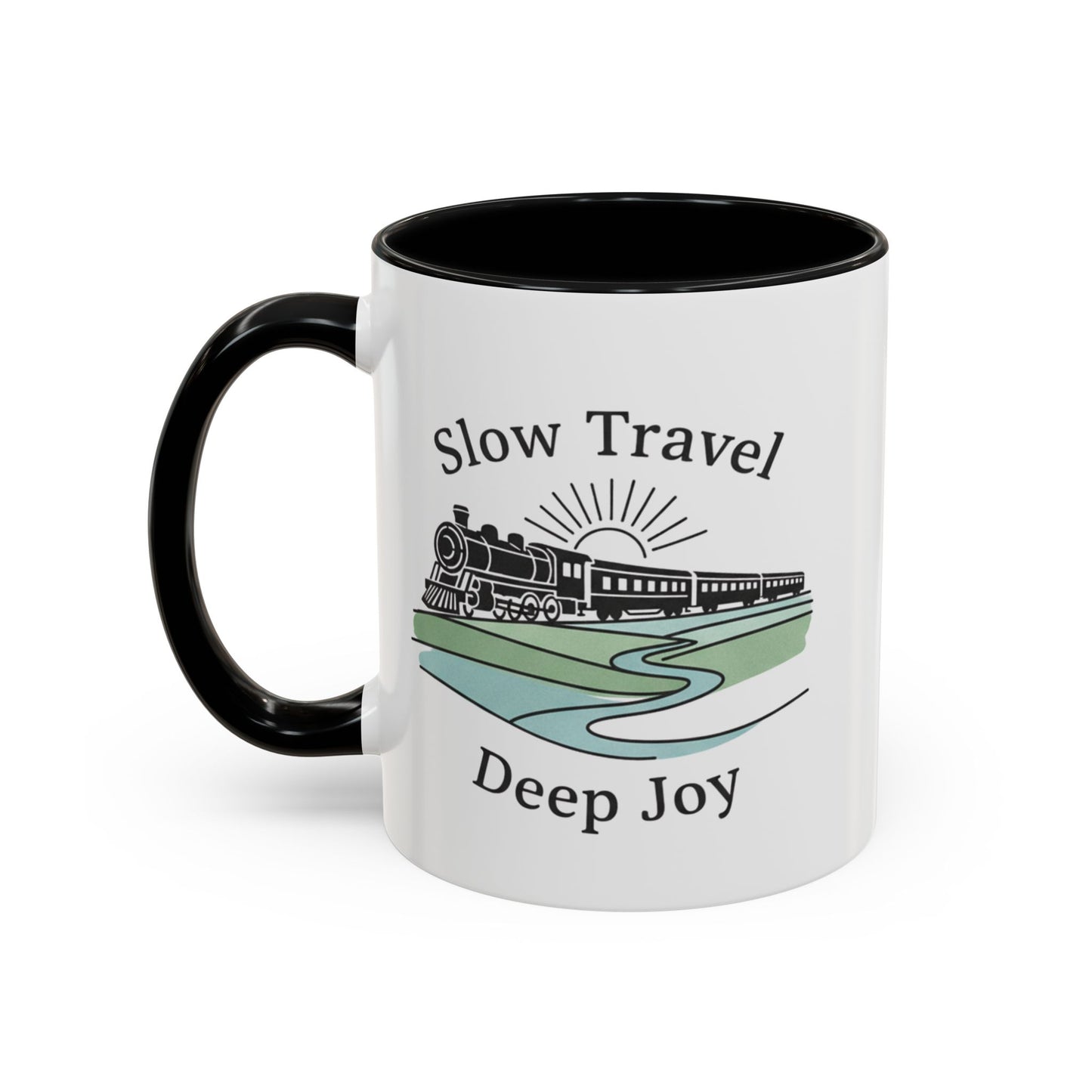 Vintage Camper Road Trip Ceramic Coffee Mug | 15oz Camping Gift