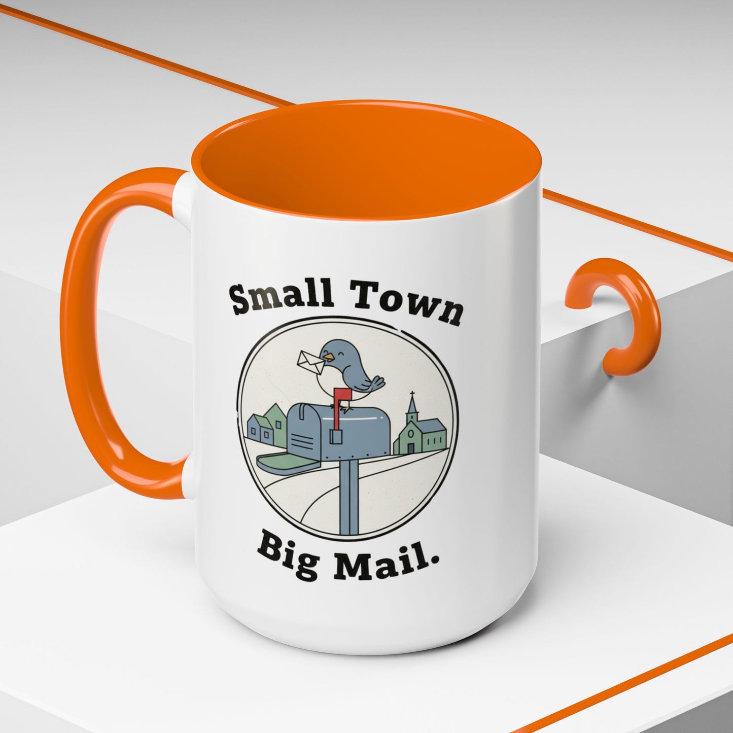 Town Reunion Ceramic Coffee Mug | Vintage Small Town Gift