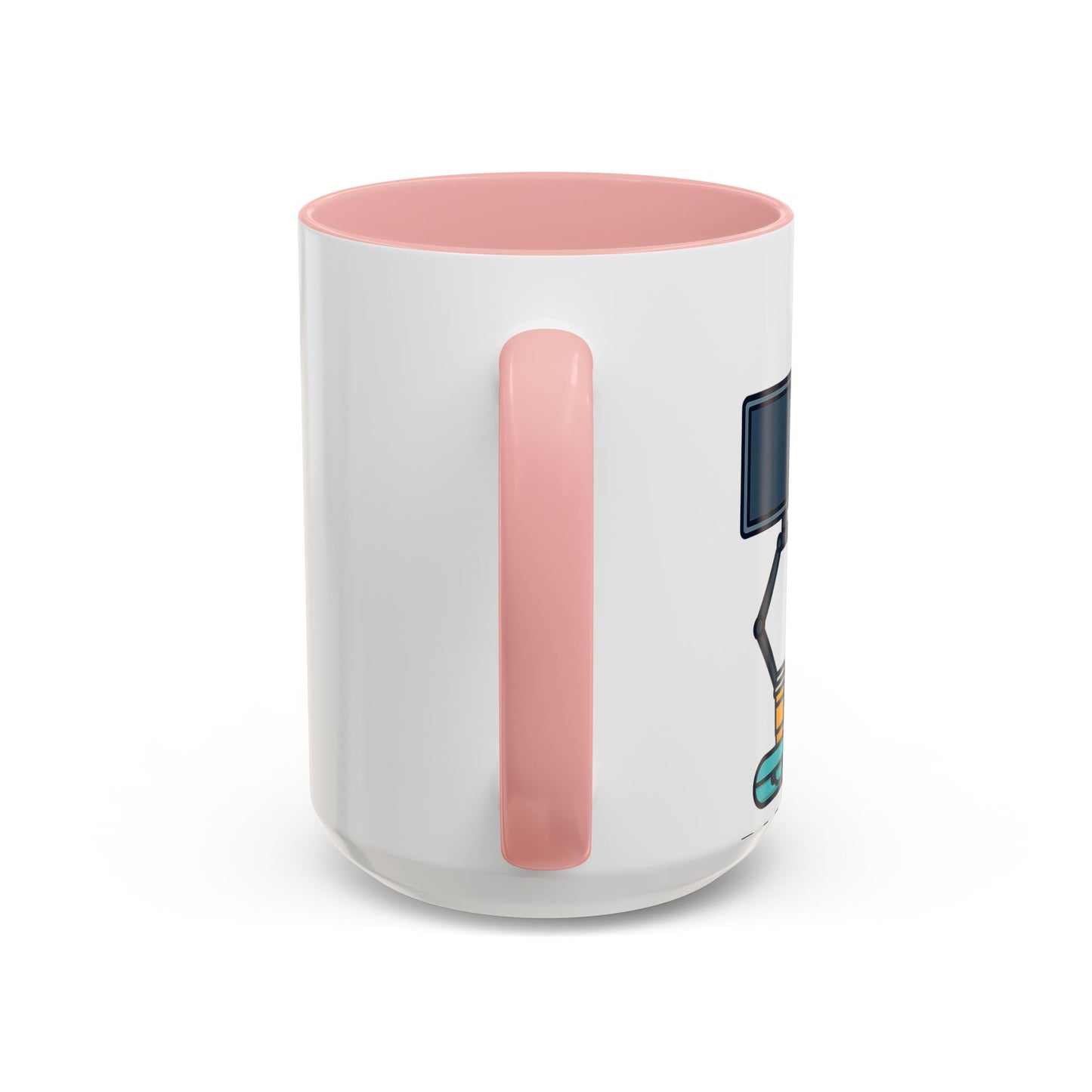 Island Podcast Coffee Mug Tropical Podcaster Illustration Ceramic Accent Mug