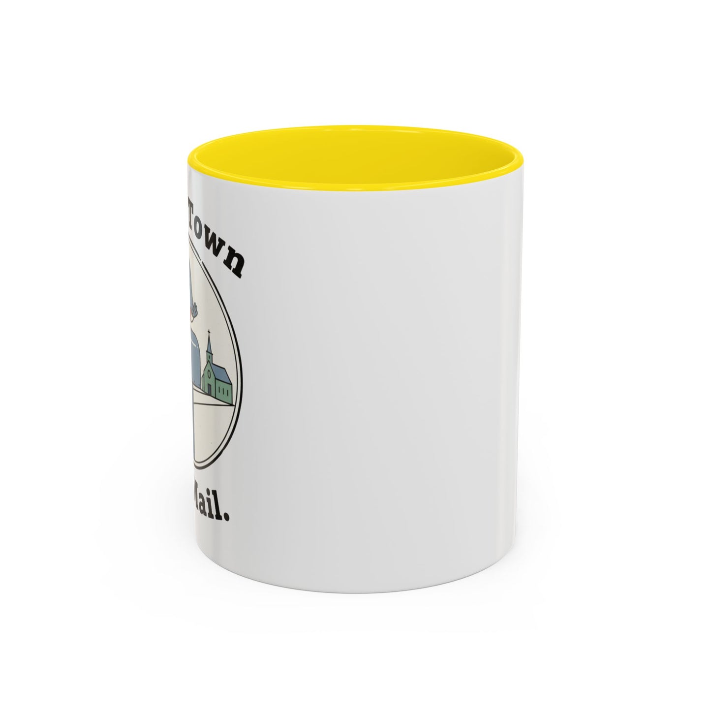 Town Reunion Ceramic Coffee Mug | Vintage Small Town Gift