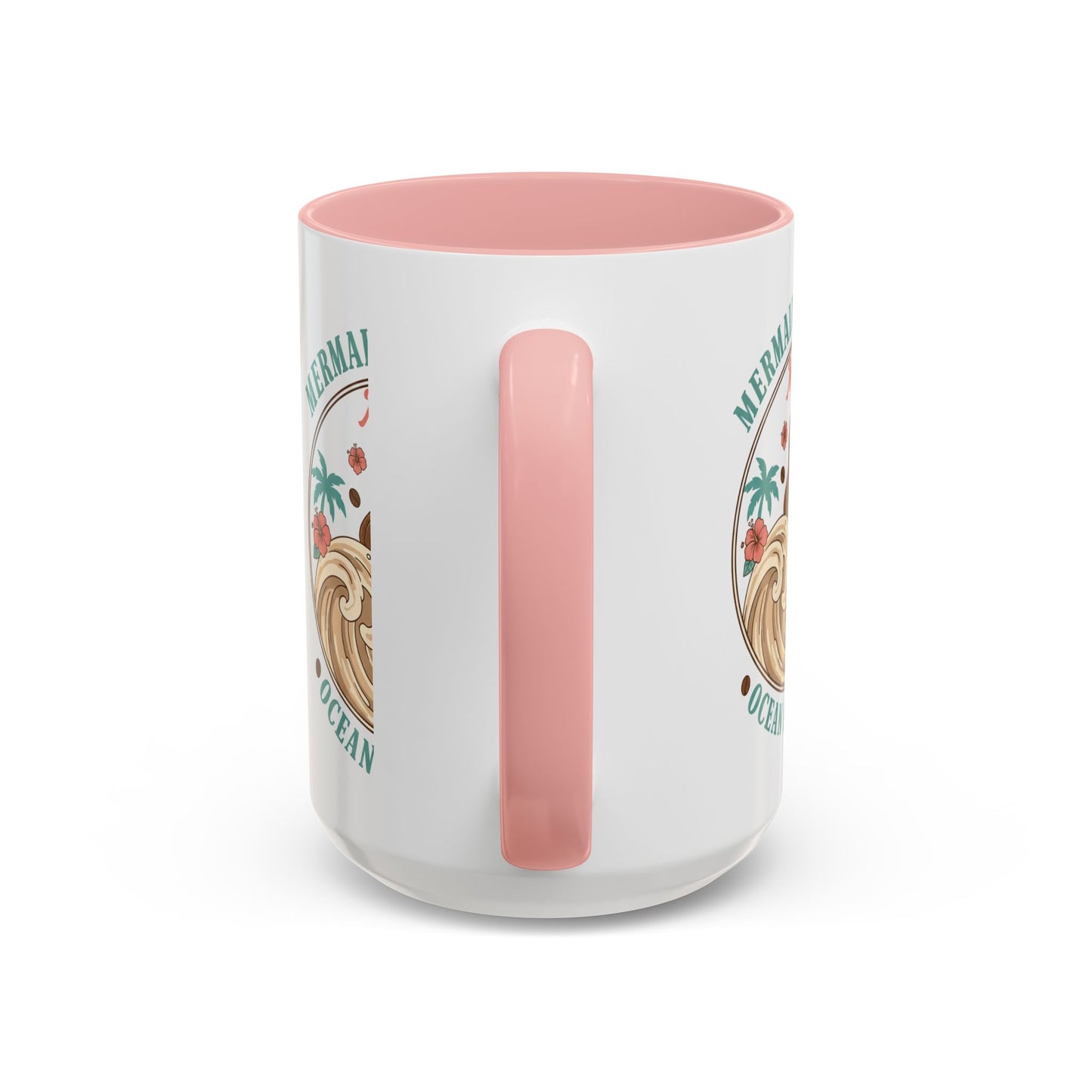Tropical Palm Ceramic Coffee Mug | Paradise Awaits Beach Gift