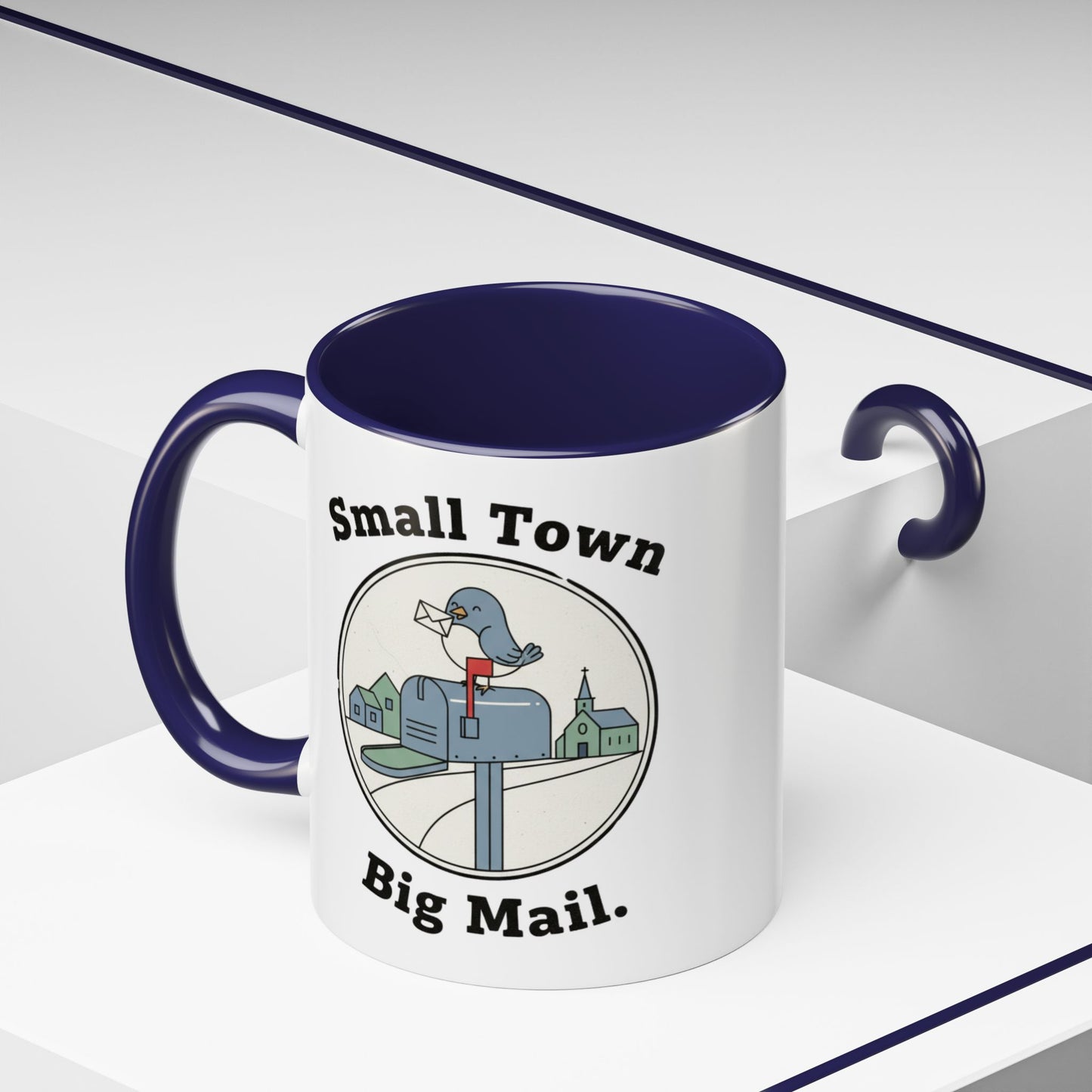 Town Reunion Ceramic Coffee Mug | Vintage Small Town Gift