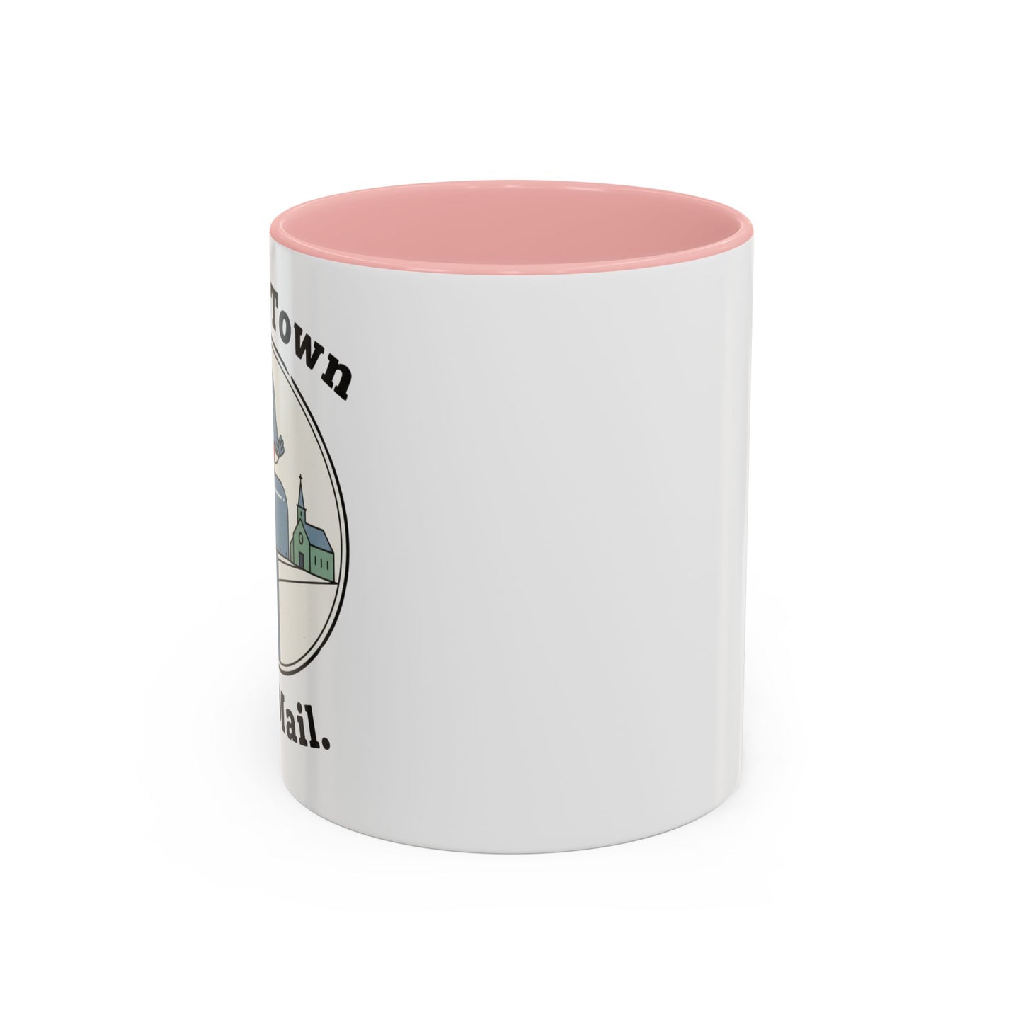 Town Reunion Ceramic Coffee Mug | Vintage Small Town Gift