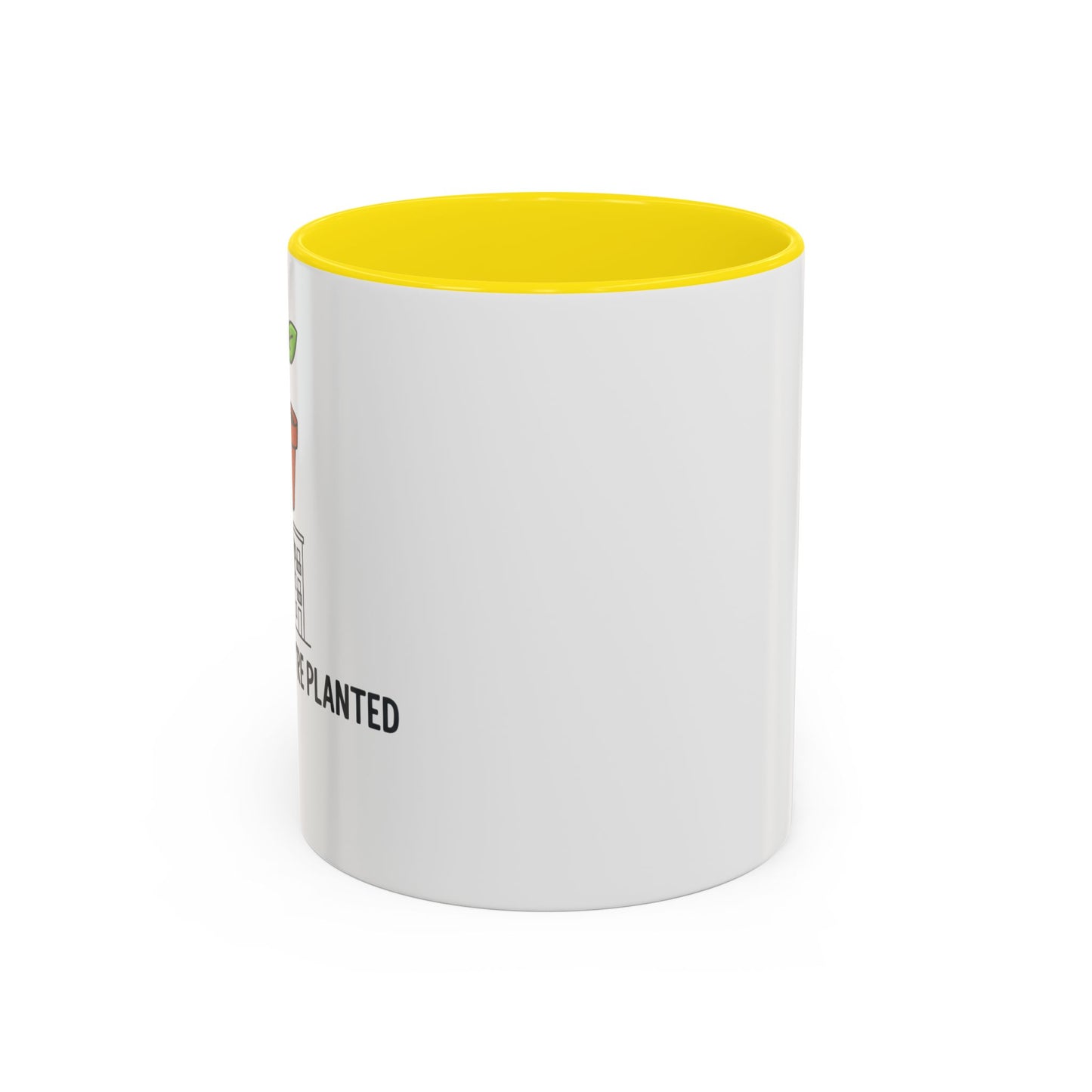 Watered & Well Planted Ceramic Coffee Mug | Plant Lover Gift