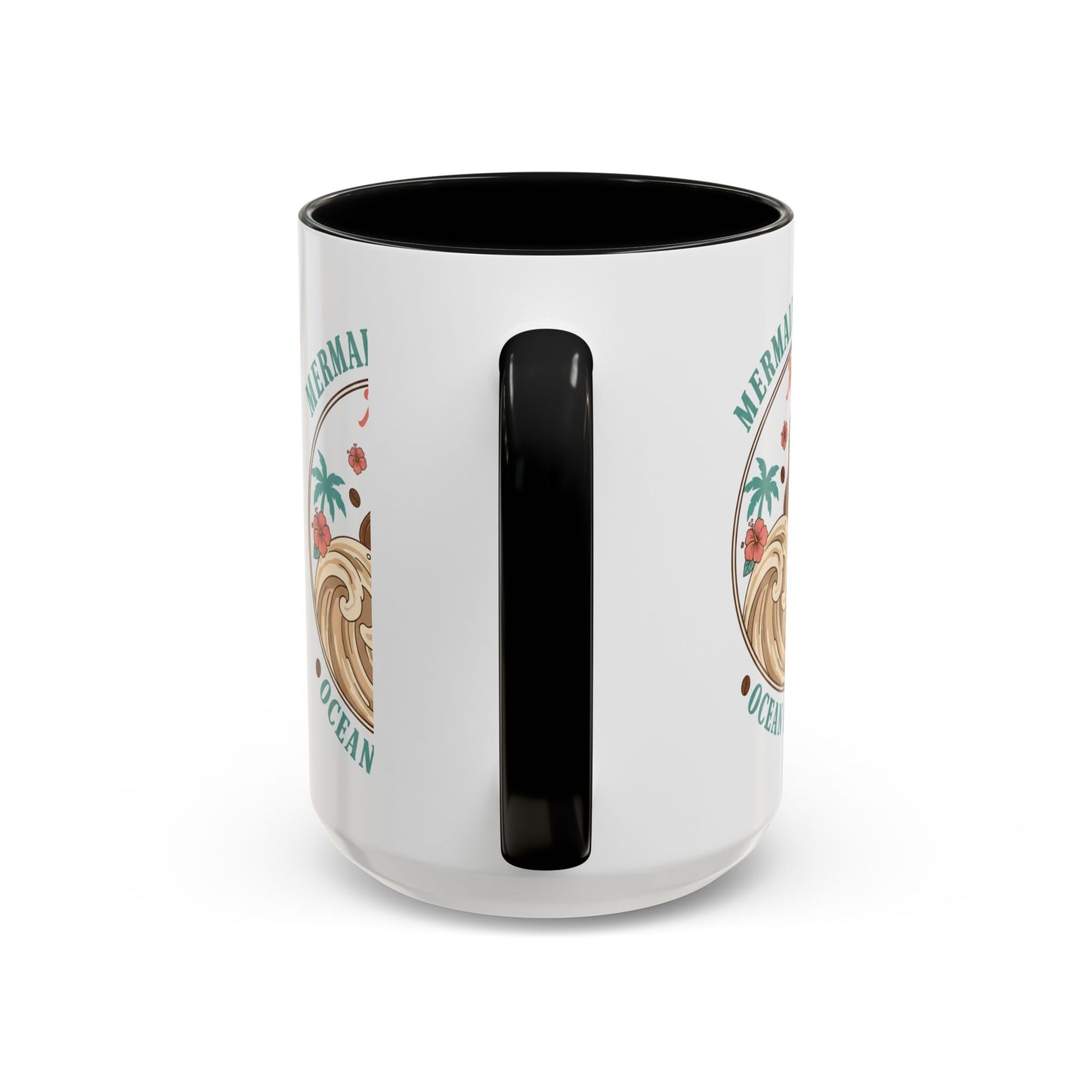 Tropical Palm Ceramic Coffee Mug | Paradise Awaits Beach Gift
