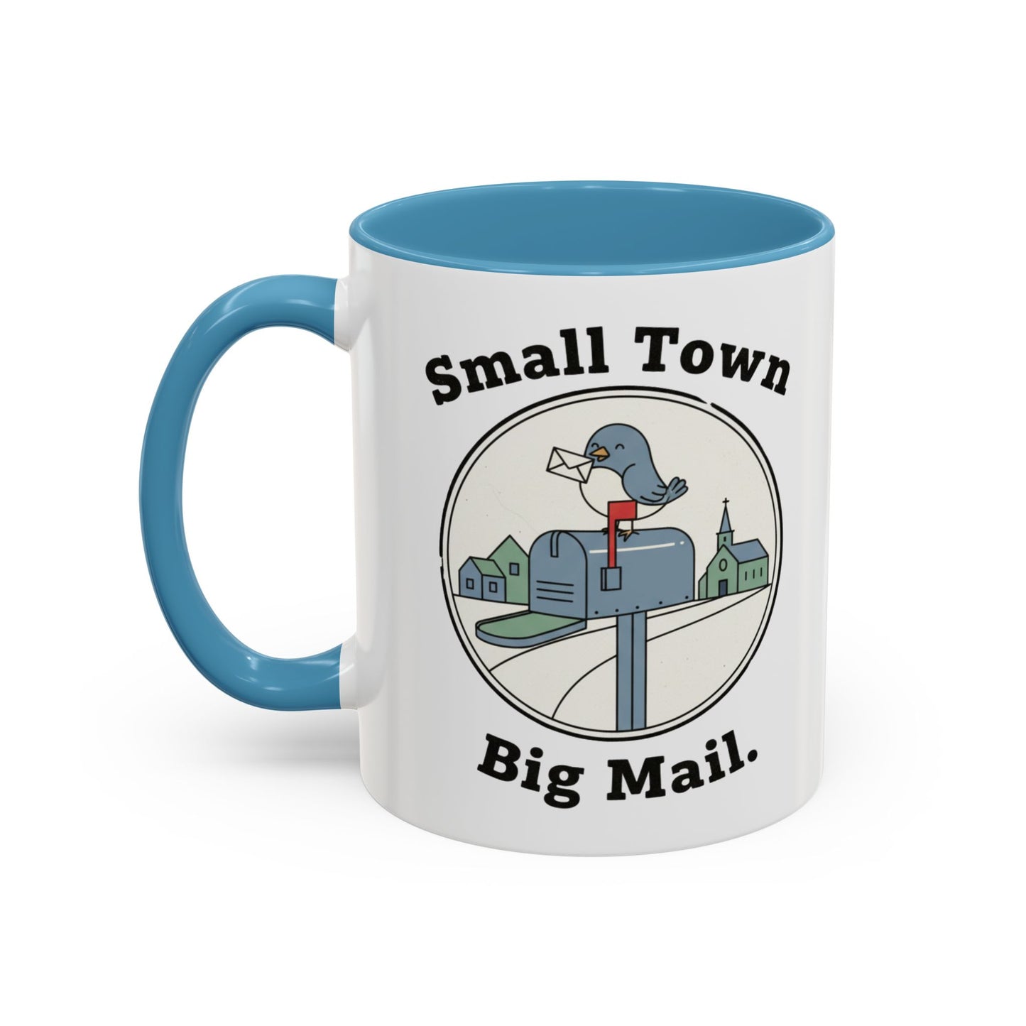 Town Reunion Ceramic Coffee Mug | Vintage Small Town Gift