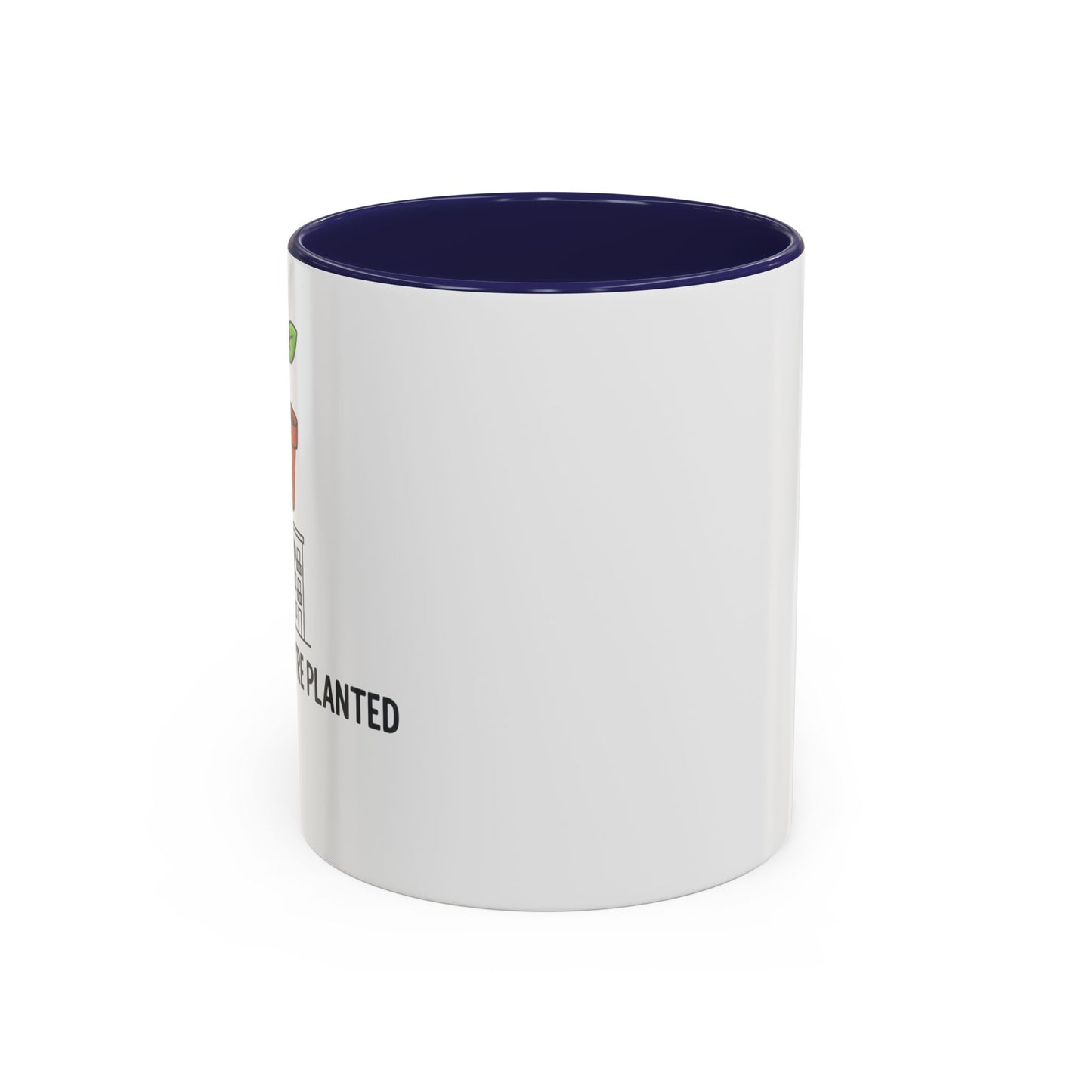 Watered & Well Planted Ceramic Coffee Mug | Plant Lover Gift