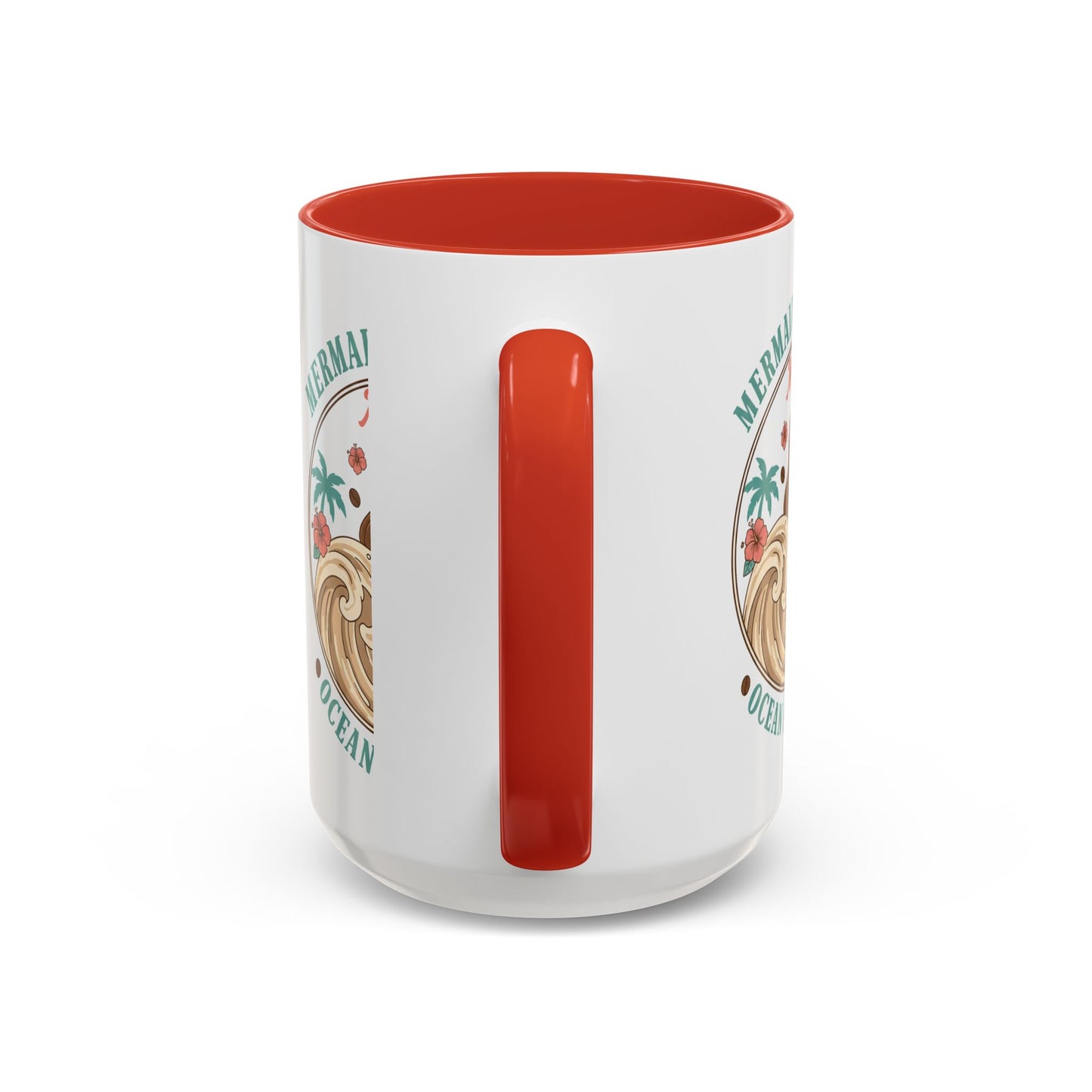 Tropical Palm Ceramic Coffee Mug | Paradise Awaits Beach Gift