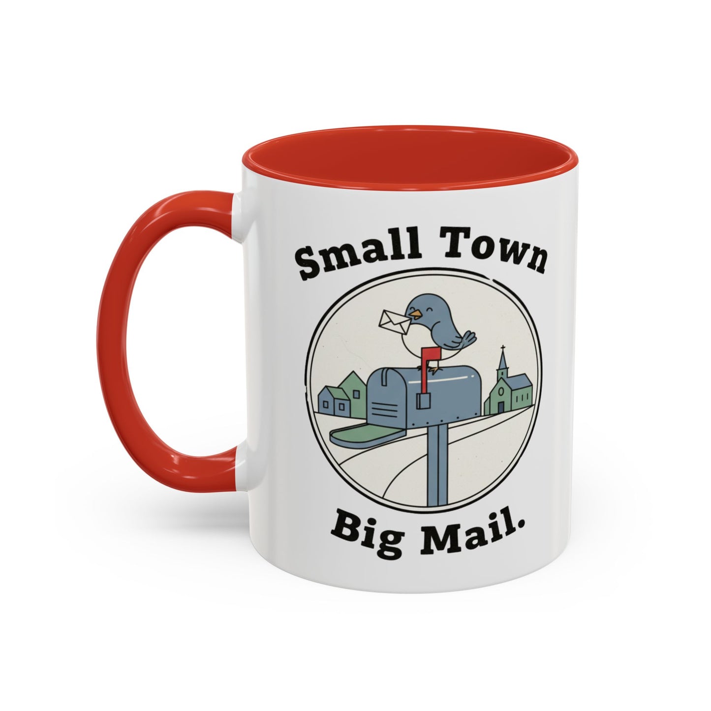 Town Reunion Ceramic Coffee Mug | Vintage Small Town Gift