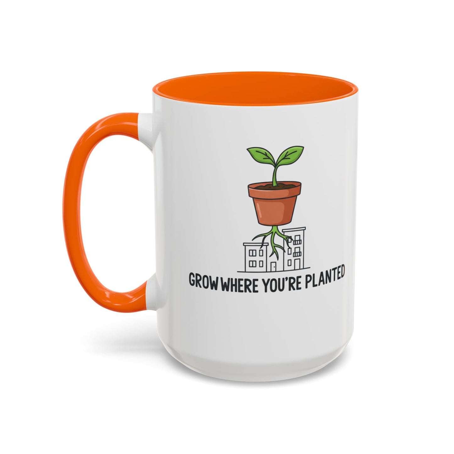 Watered & Well Planted Ceramic Coffee Mug | Plant Lover Gift