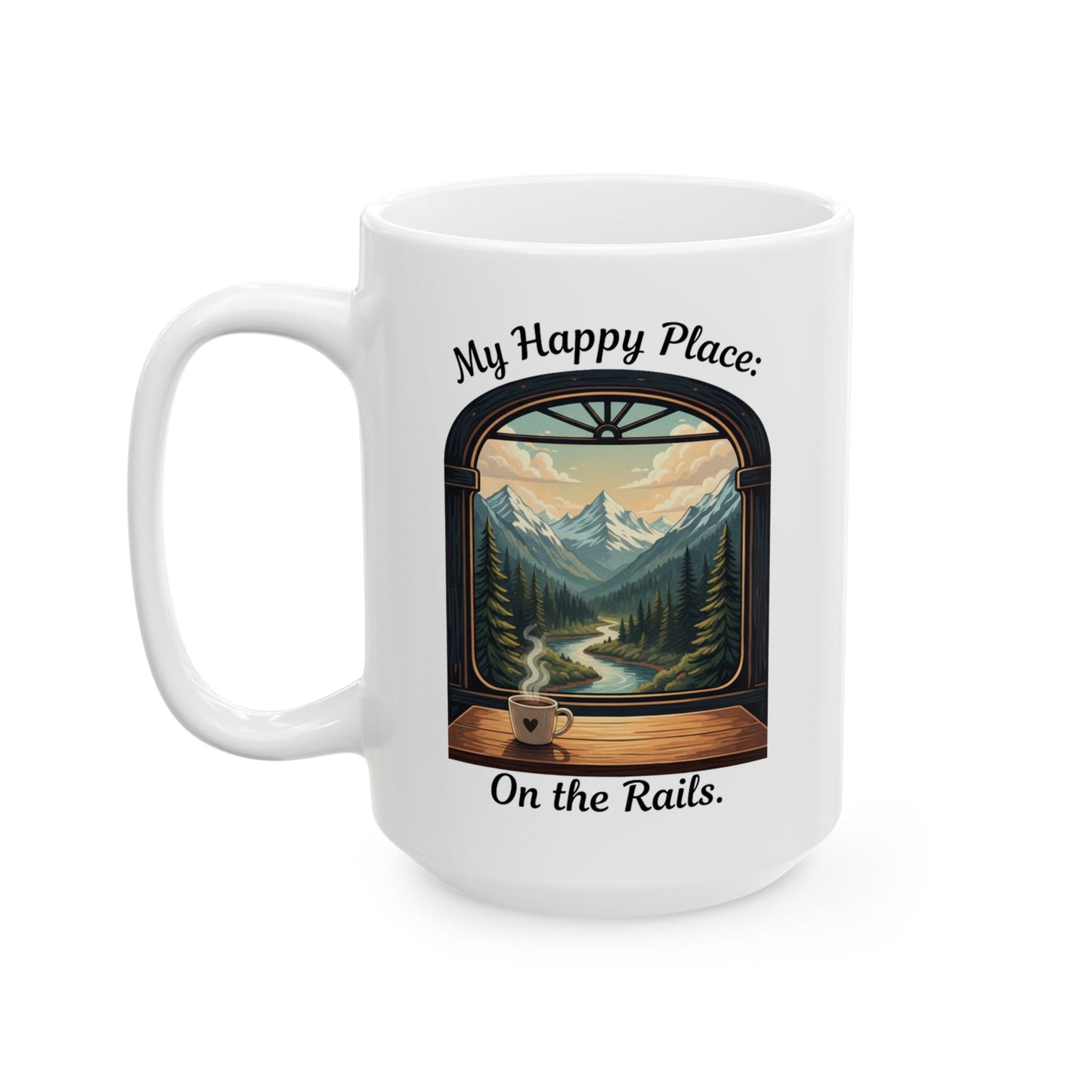 Vintage Witch Cat Ceramic Mug “My Witch Went To…” Spooky Cute Coffee Cup