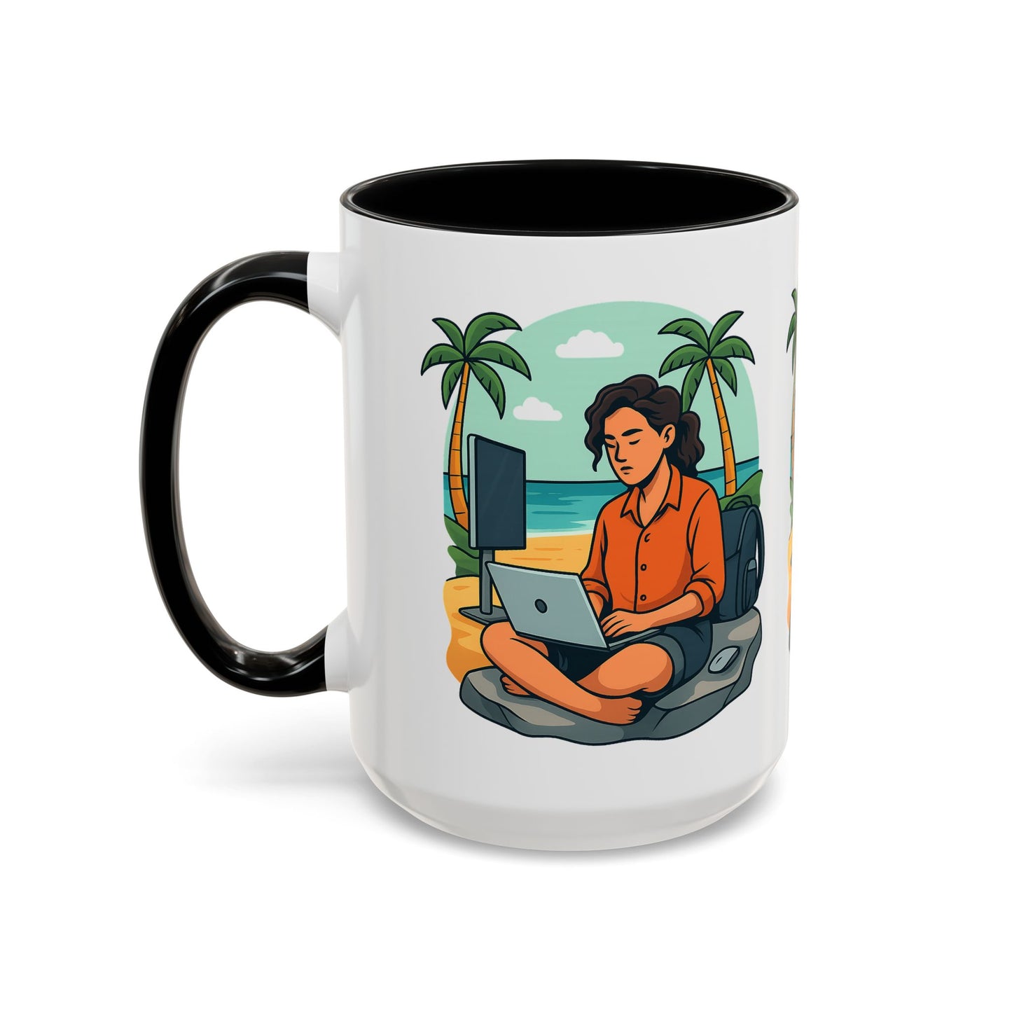 Inspirational Quote Ceramic Coffee Mug | Wildflower Floral Floral Gift