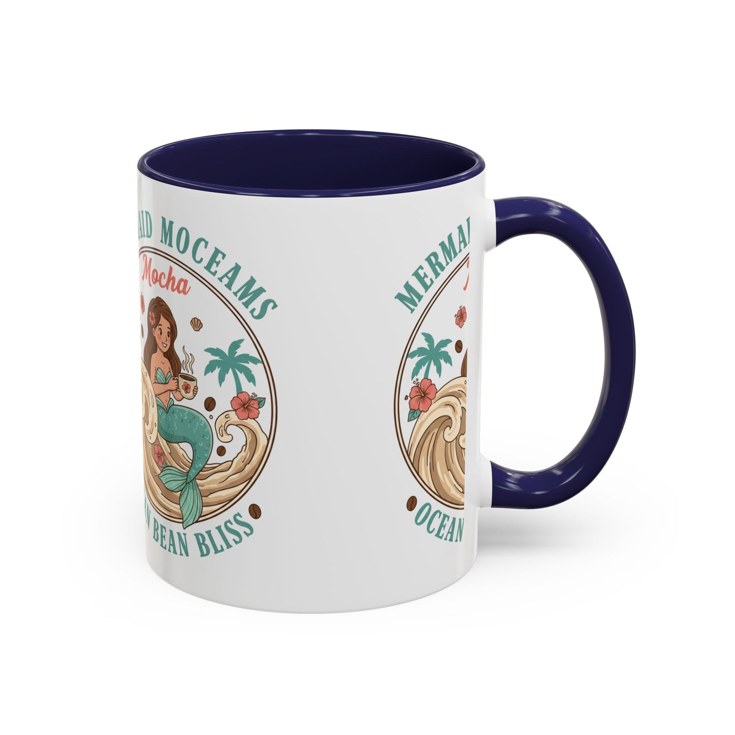 Tropical Palm Ceramic Coffee Mug | Paradise Awaits Beach Gift