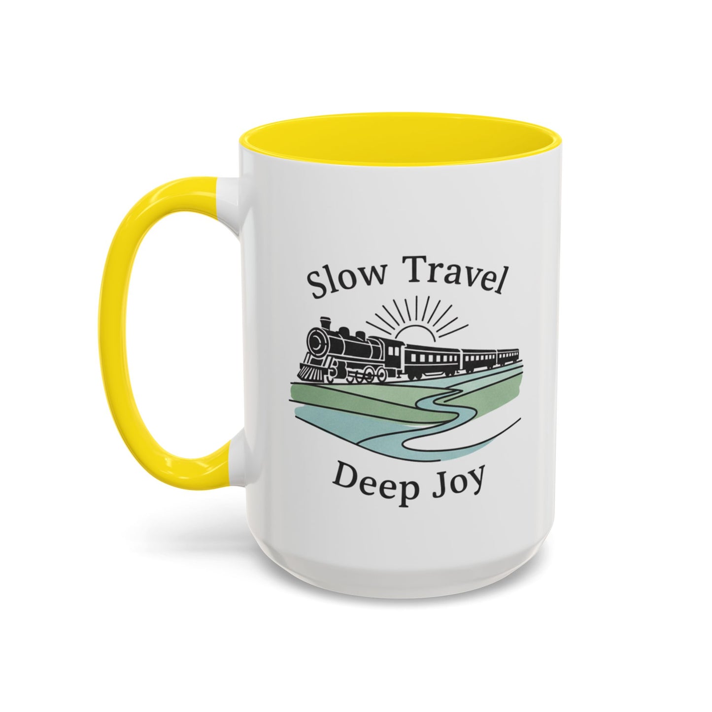 Vintage Camper Road Trip Ceramic Coffee Mug | 15oz Camping Gift