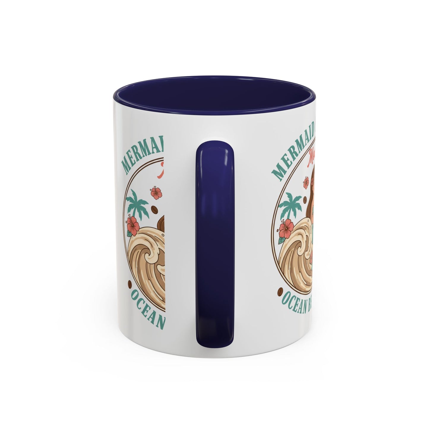 Tropical Palm Ceramic Coffee Mug | Paradise Awaits Beach Gift
