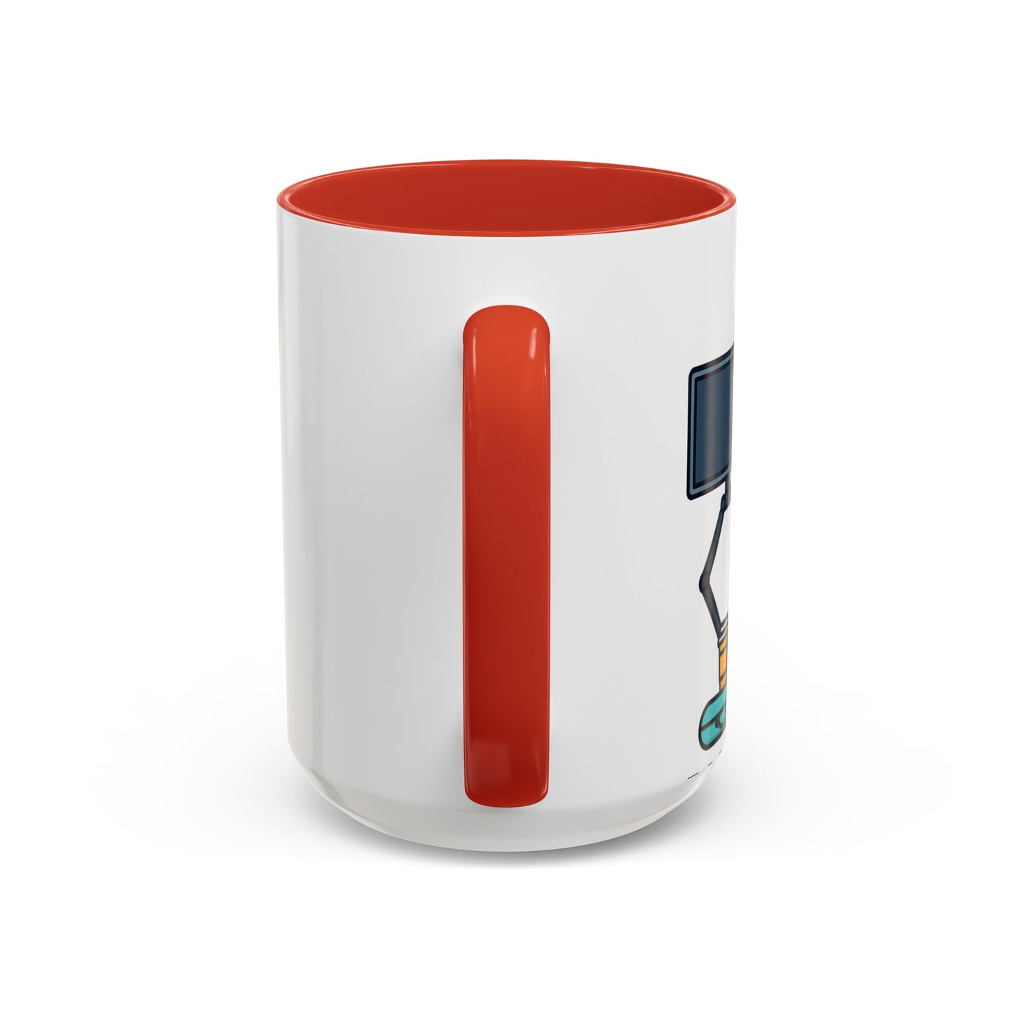 Island Podcast Coffee Mug Tropical Podcaster Illustration Ceramic Accent Mug