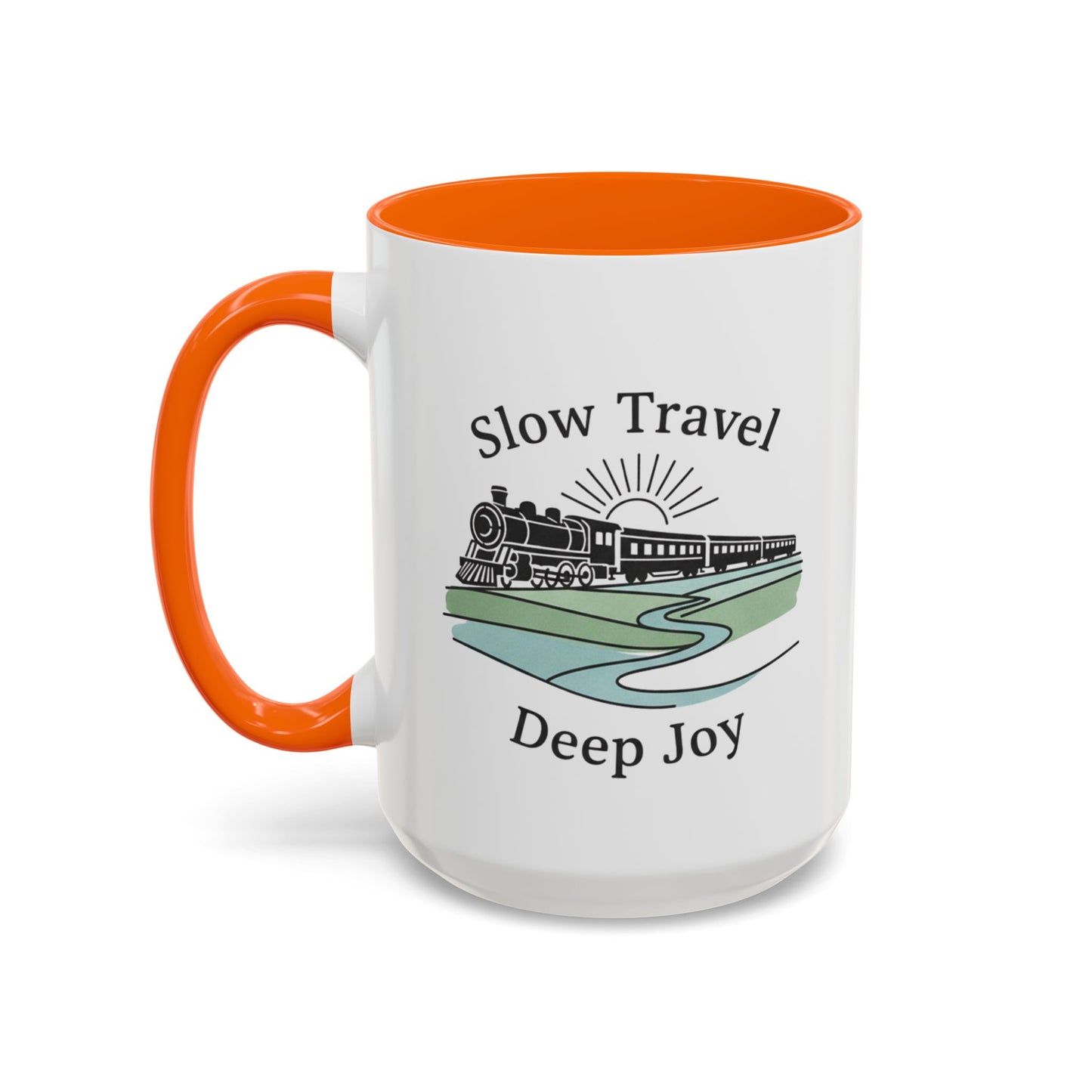 Vintage Camper Road Trip Ceramic Coffee Mug | 15oz Camping Gift