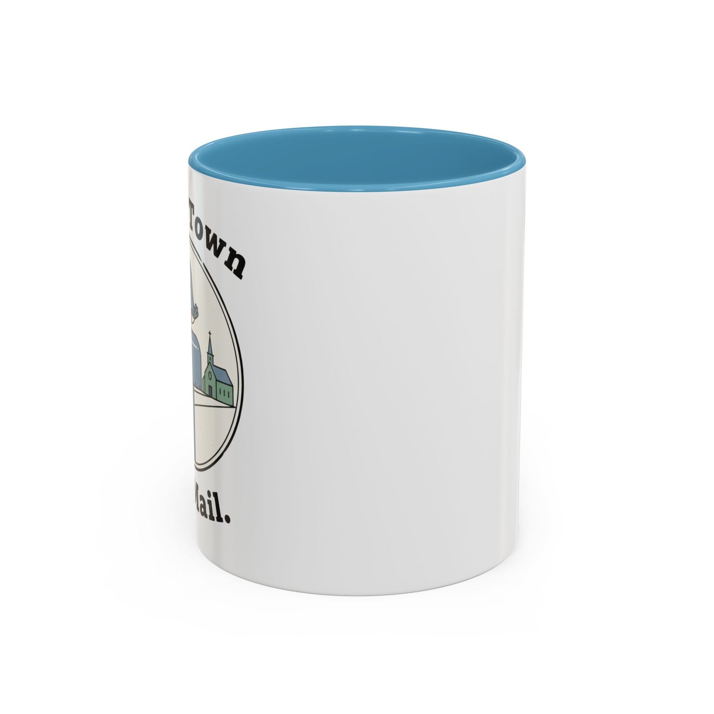 Town Reunion Ceramic Coffee Mug | Vintage Small Town Gift