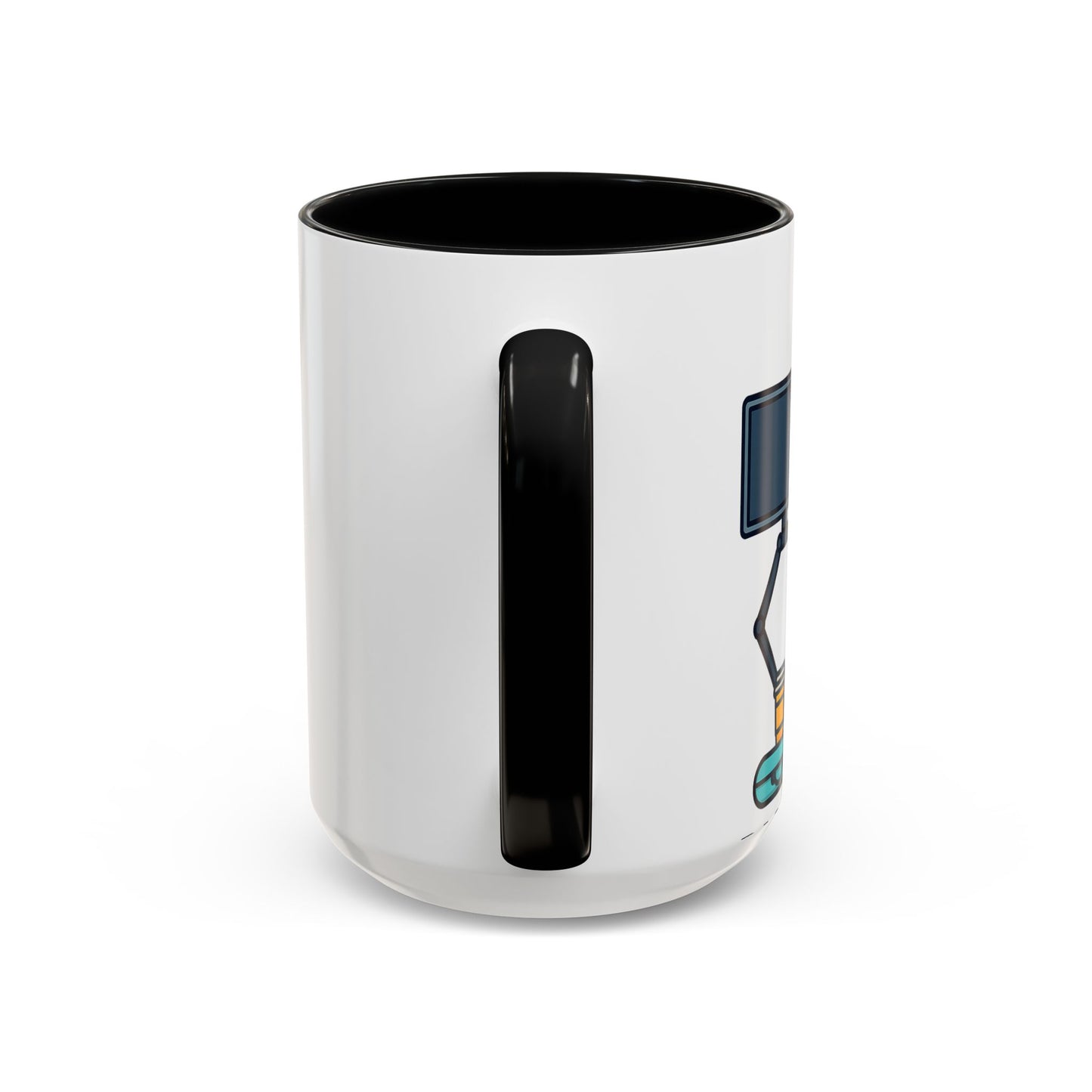 Island Podcast Coffee Mug Tropical Podcaster Illustration Ceramic Accent Mug