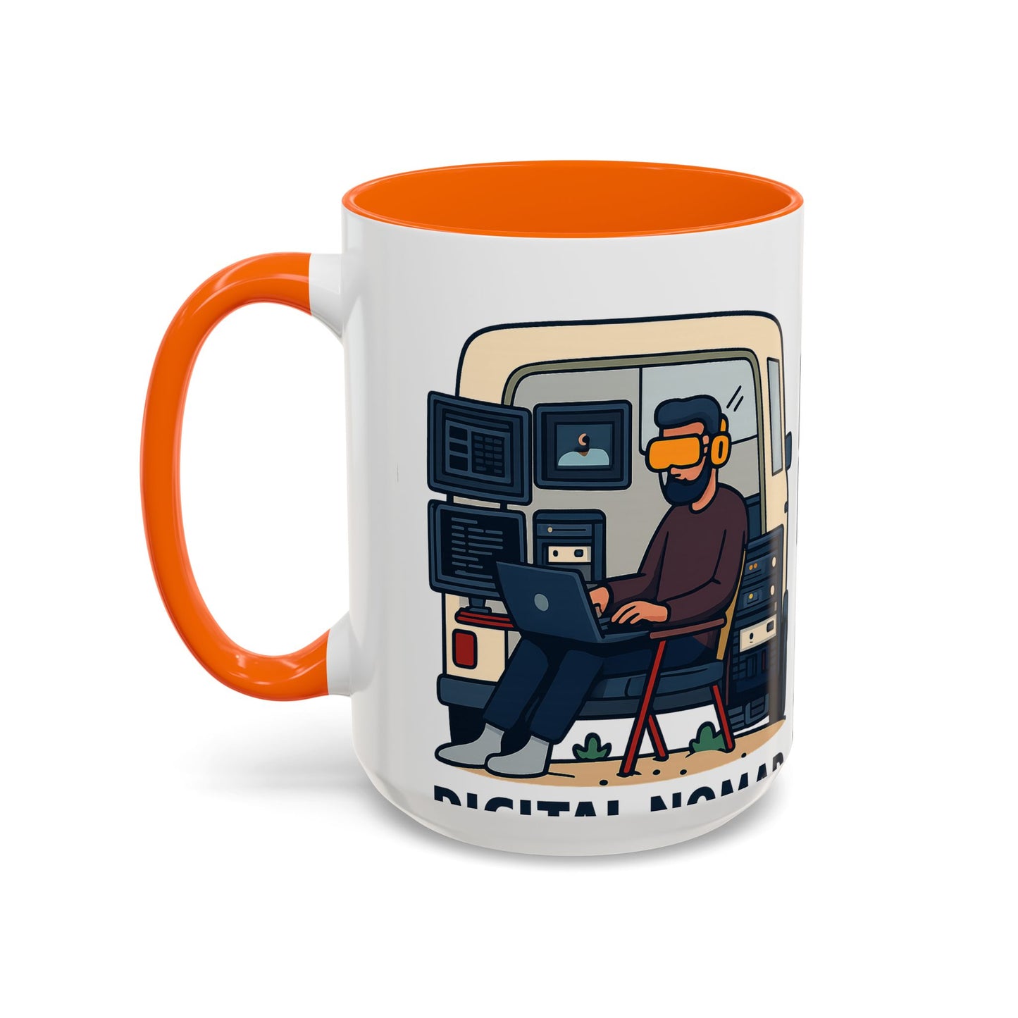 Retro Camper Van Ceramic Coffee Mug, 11oz or 15oz