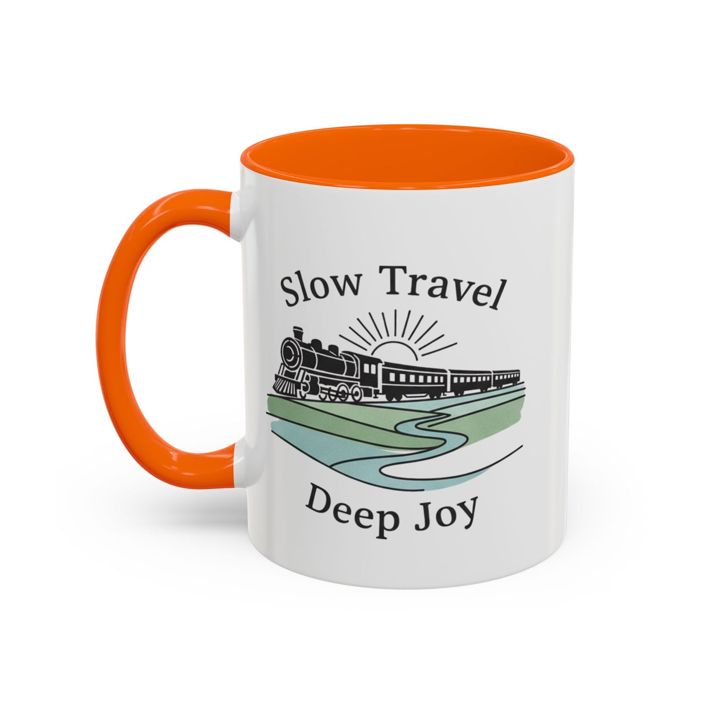 Vintage Camper Road Trip Ceramic Coffee Mug | 15oz Camping Gift