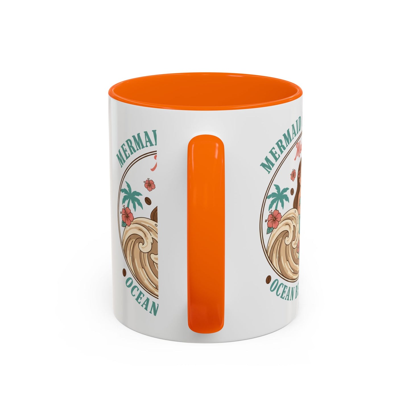 Tropical Palm Ceramic Coffee Mug | Paradise Awaits Beach Gift
