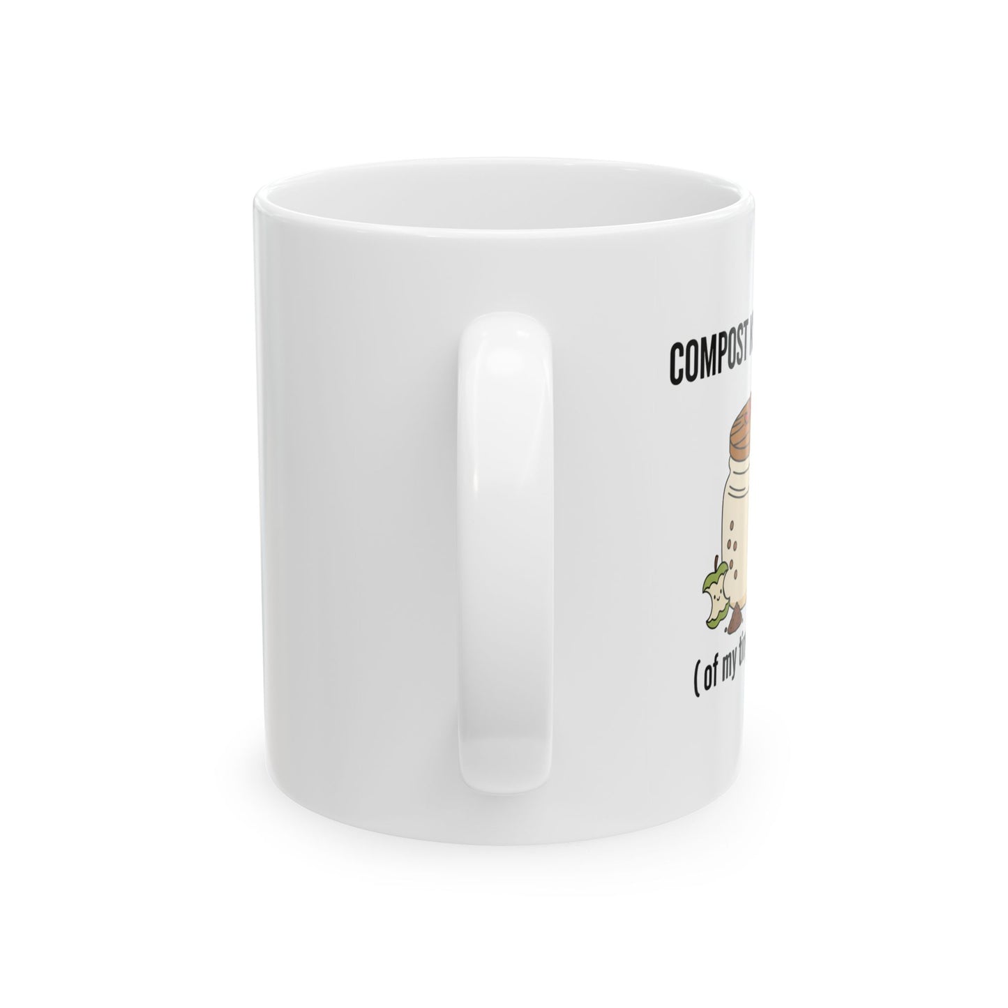 Composting Is My Love Language” Coffee Mug – Plant Lover Ceramic Accent Mug
