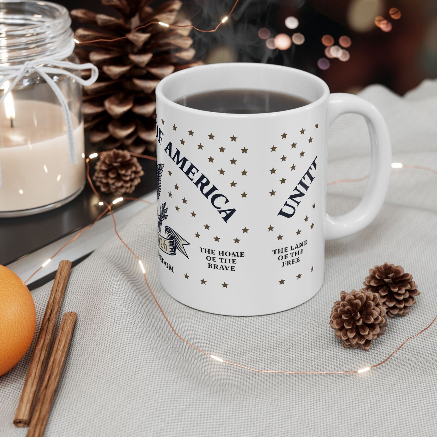 America 250 Commemorative Mug | 1776–2026 | 250 Years of Freedom