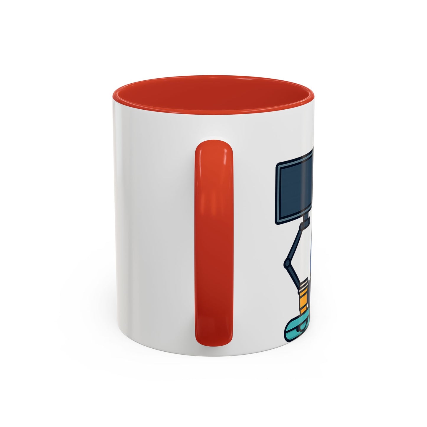 Island Podcast Coffee Mug Tropical Podcaster Illustration Ceramic Accent Mug