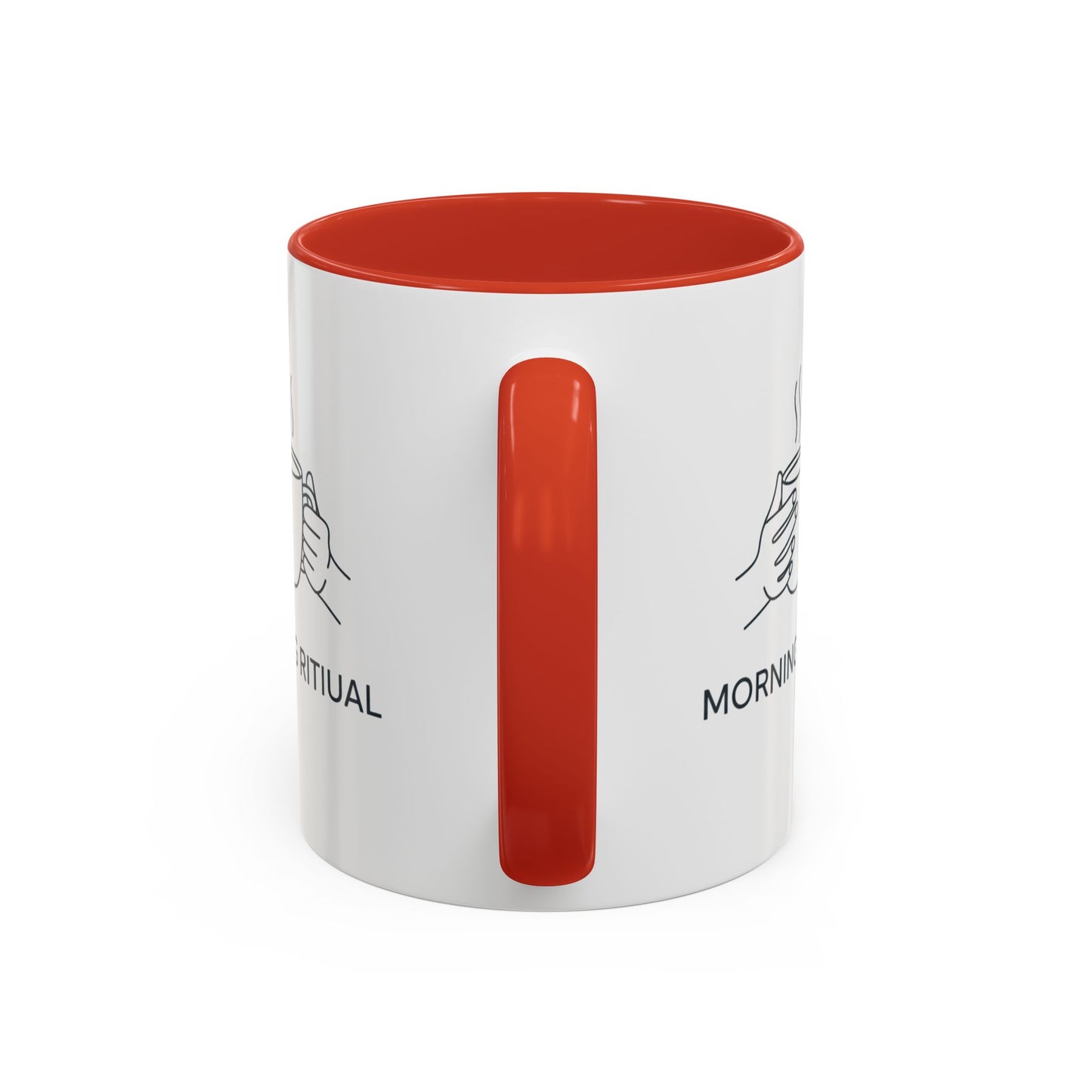 Mindful Morning Ritual Ceramic Coffee Mug | 11oz White Gift Cup