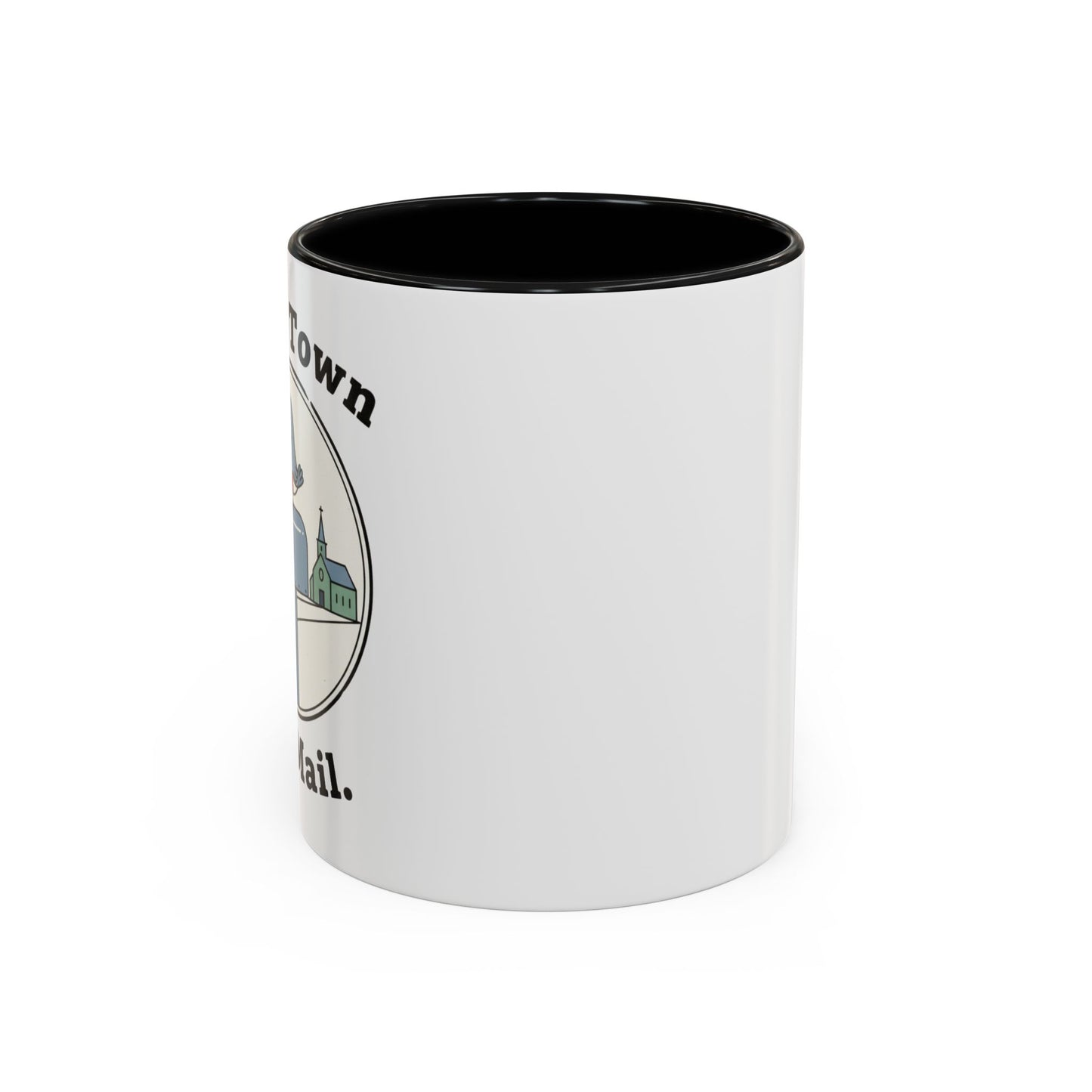 Town Reunion Ceramic Coffee Mug | Vintage Small Town Gift