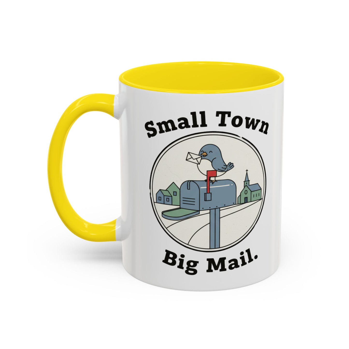 Town Reunion Ceramic Coffee Mug | Vintage Small Town Gift
