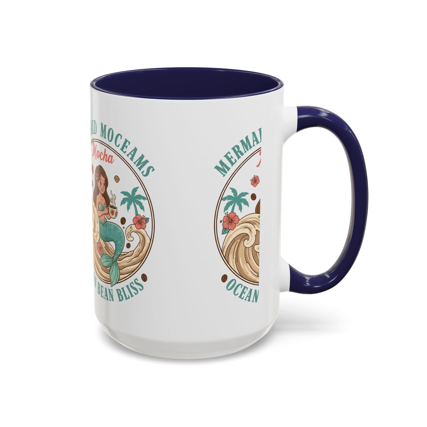 Tropical Palm Ceramic Coffee Mug | Paradise Awaits Beach Gift