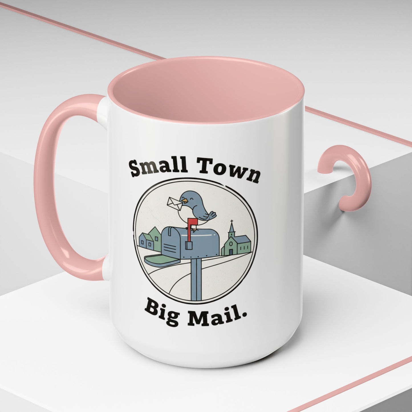 Town Reunion Ceramic Coffee Mug | Vintage Small Town Gift