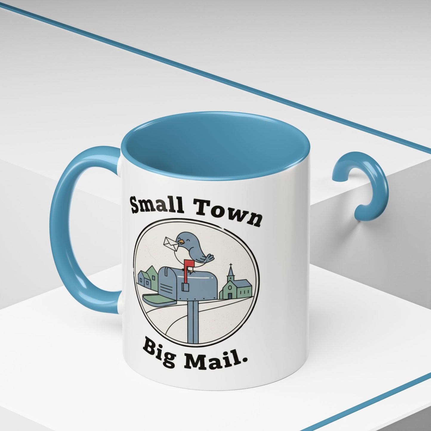 Town Reunion Ceramic Coffee Mug | Vintage Small Town Gift