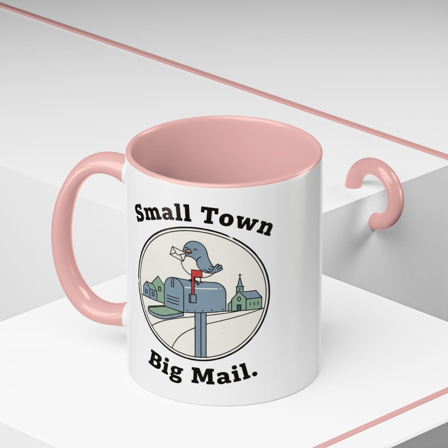 Town Reunion Ceramic Coffee Mug | Vintage Small Town Gift