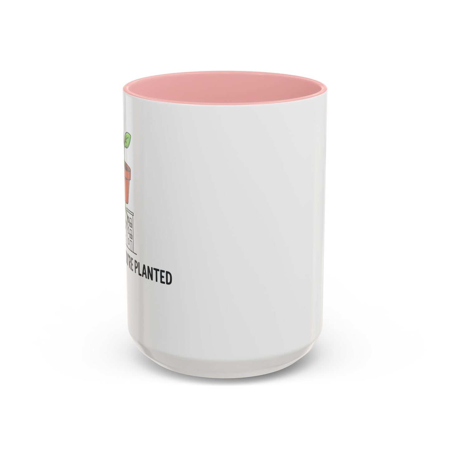 Watered & Well Planted Ceramic Coffee Mug | Plant Lover Gift