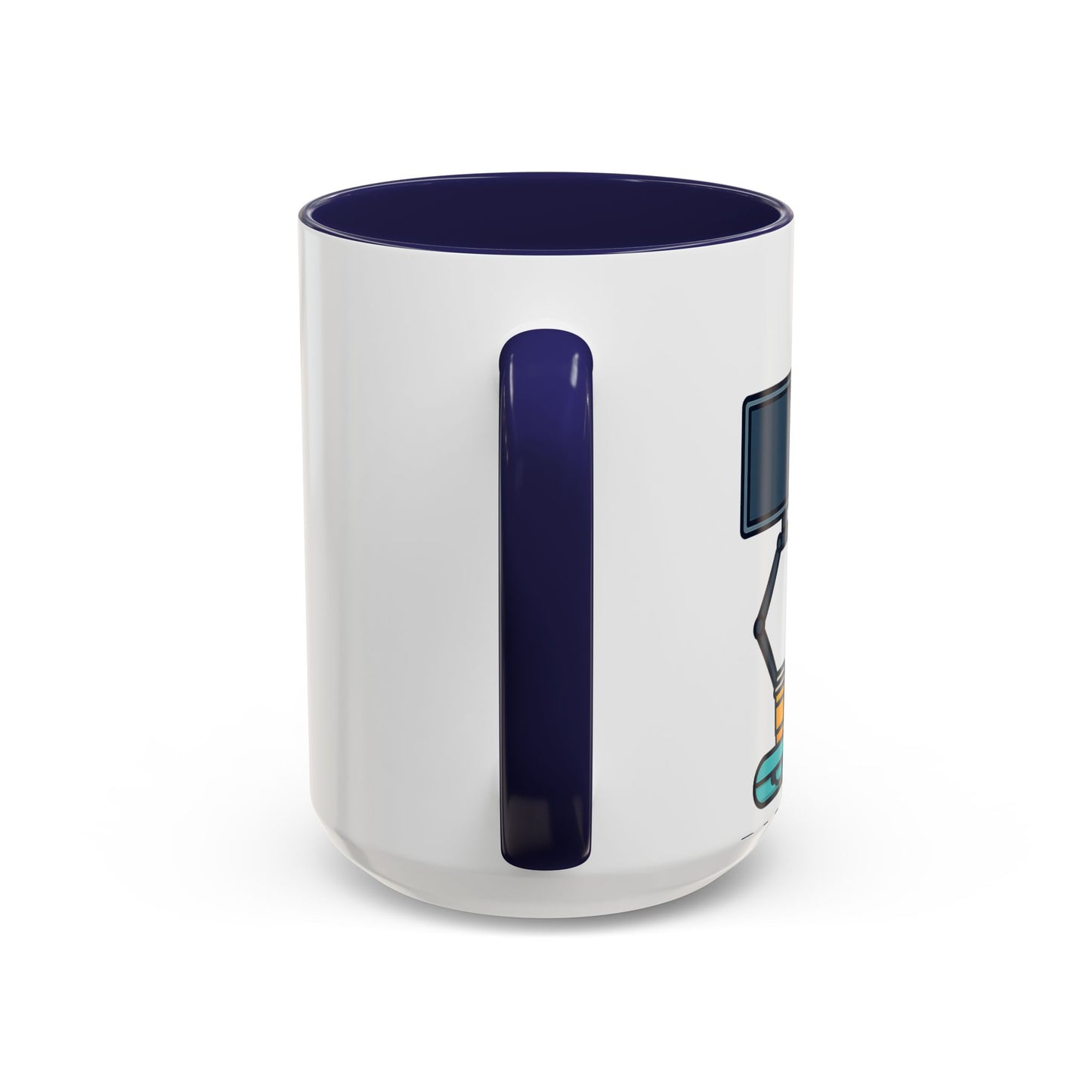Island Podcast Coffee Mug Tropical Podcaster Illustration Ceramic Accent Mug