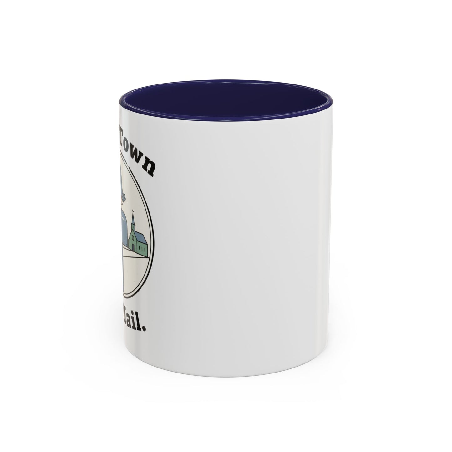 Town Reunion Ceramic Coffee Mug | Vintage Small Town Gift