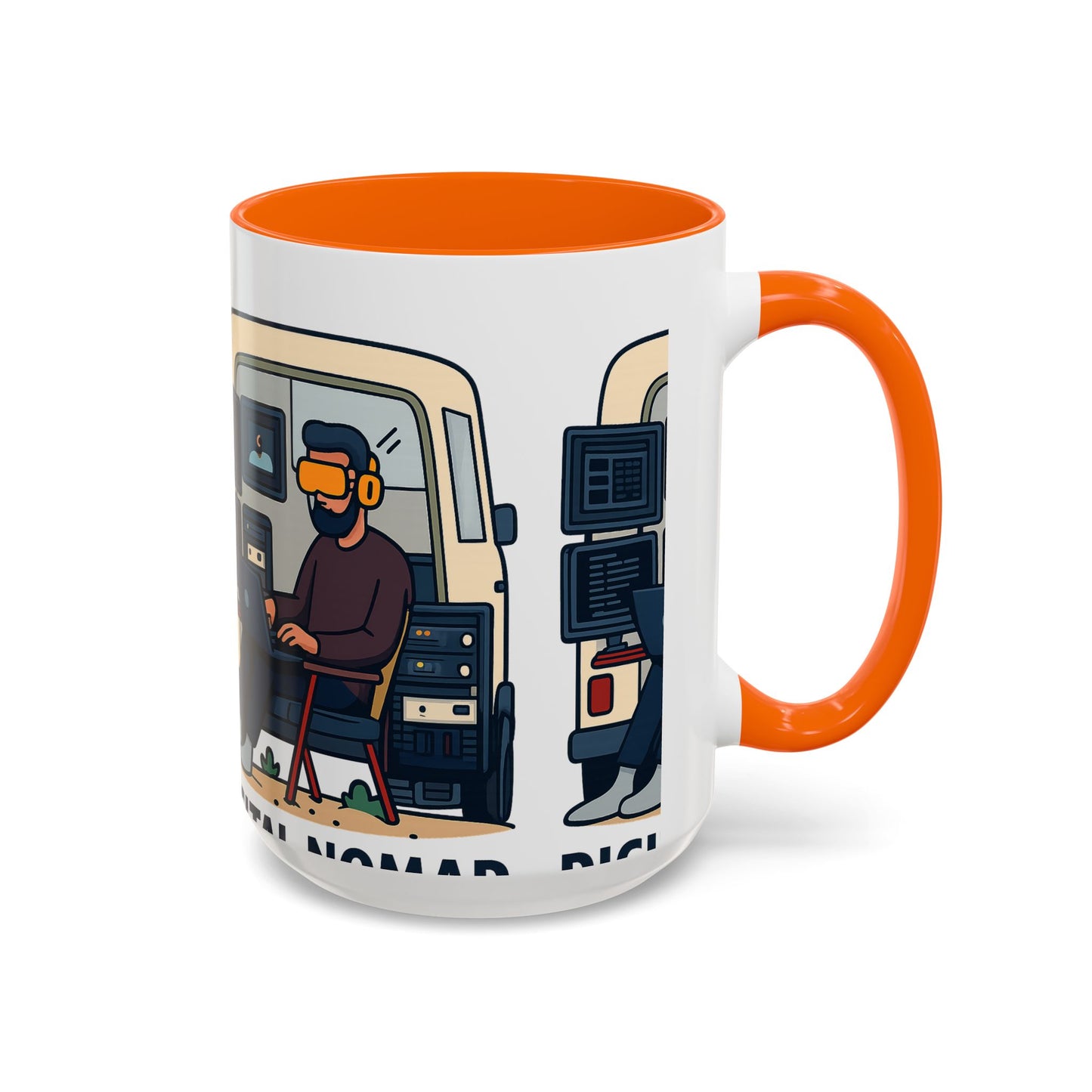 Retro Camper Van Ceramic Coffee Mug, 11oz or 15oz
