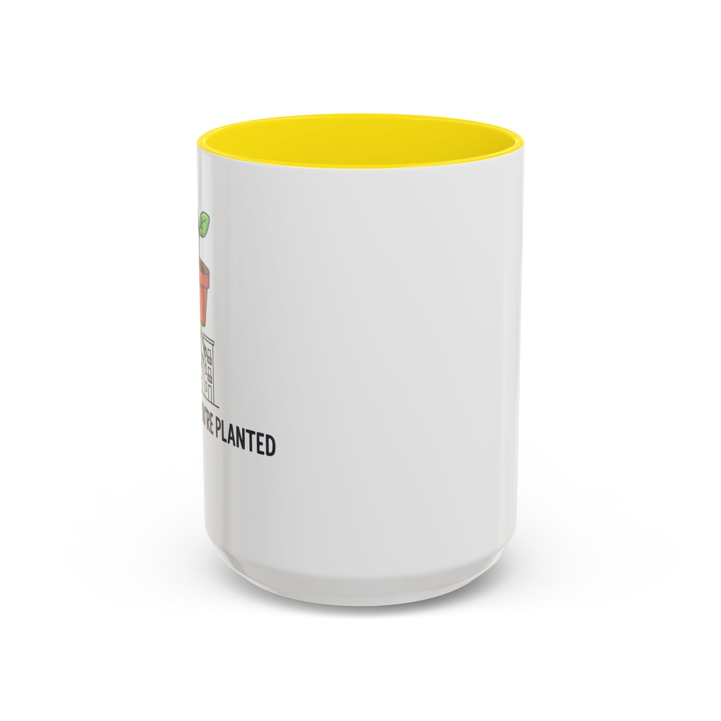 Watered & Well Planted Ceramic Coffee Mug | Plant Lover Gift